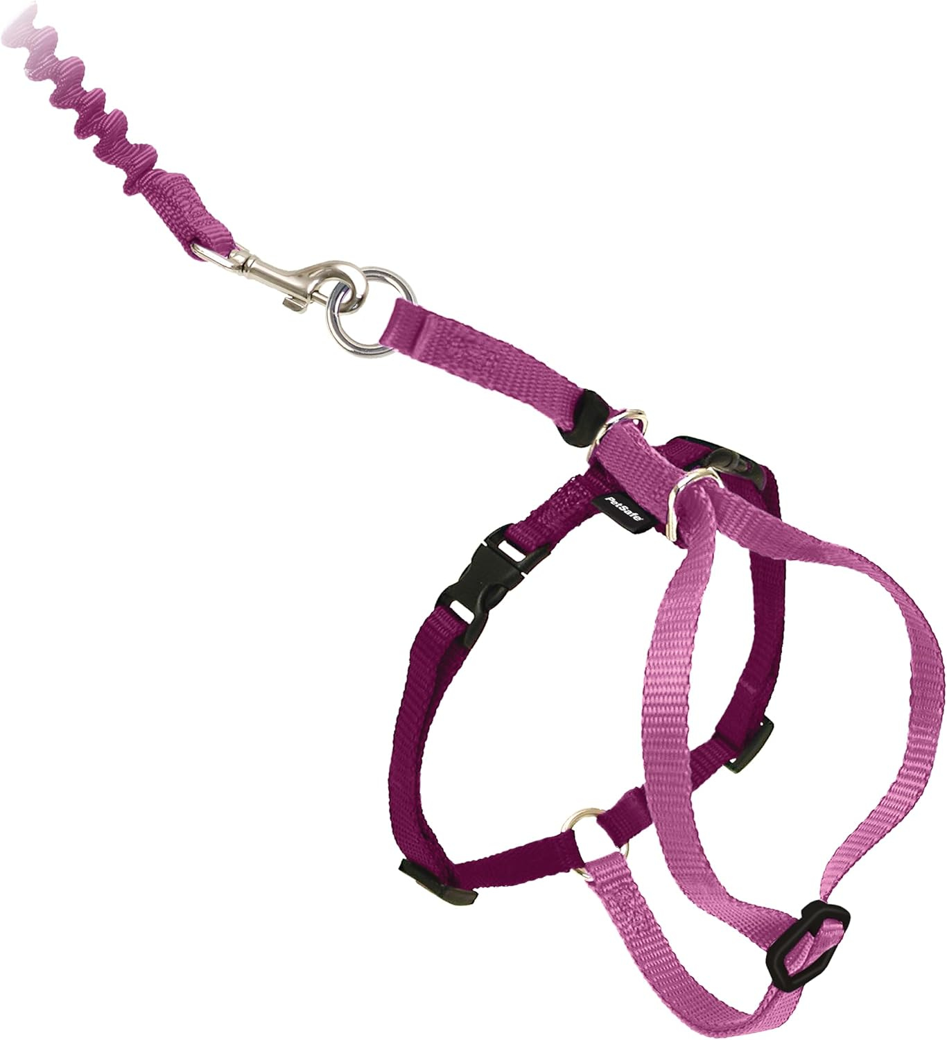 Petsafe Come with Me Kitty Harness and Bungee Leash, Small, Black