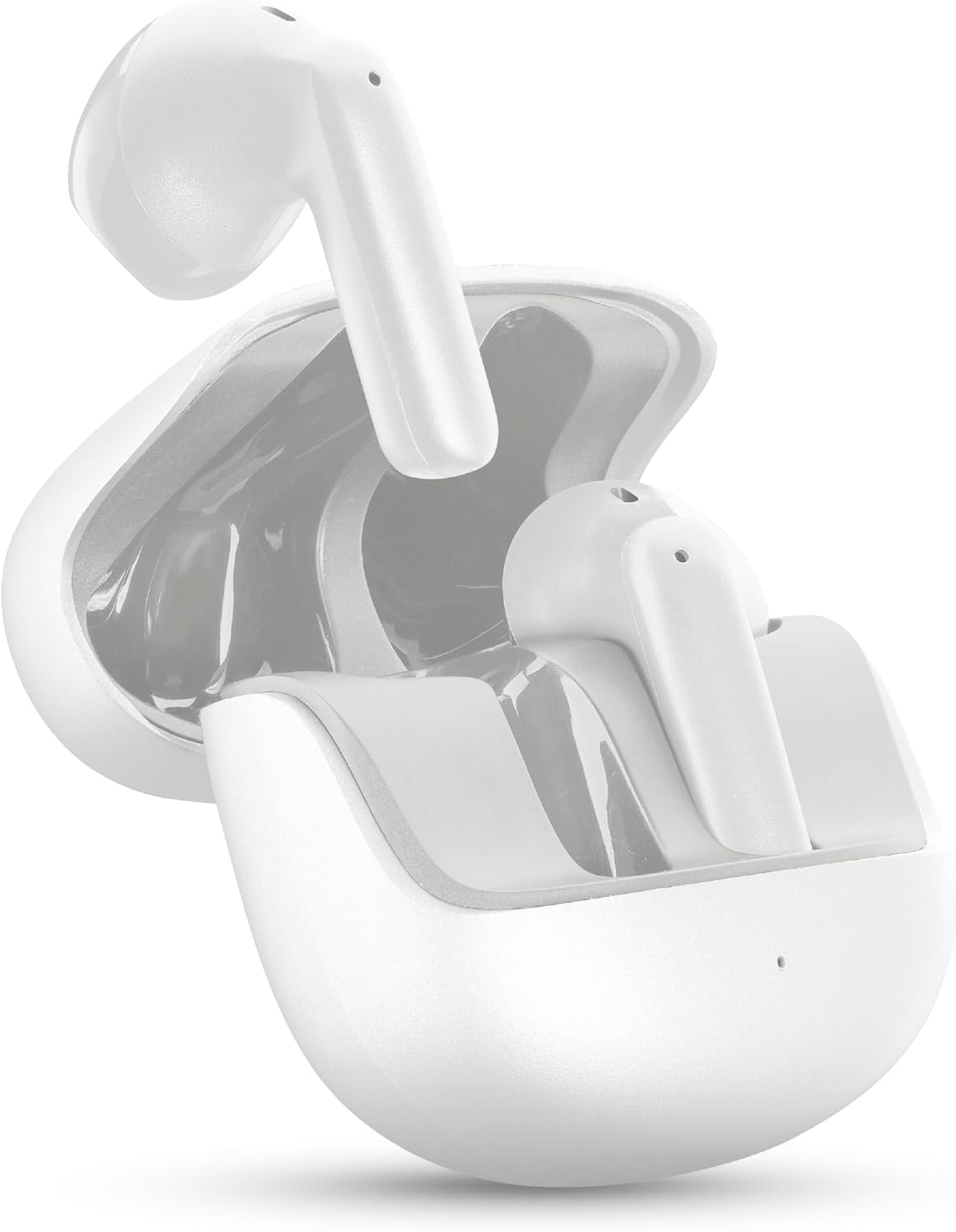 Cellularline Call Purely Bluetooth Headphones with ENC, 4 Microphones, ENC Ambient Noise Cancellation, 32 Hours Battery Life, Multipoint Connection, Easy Pick Design