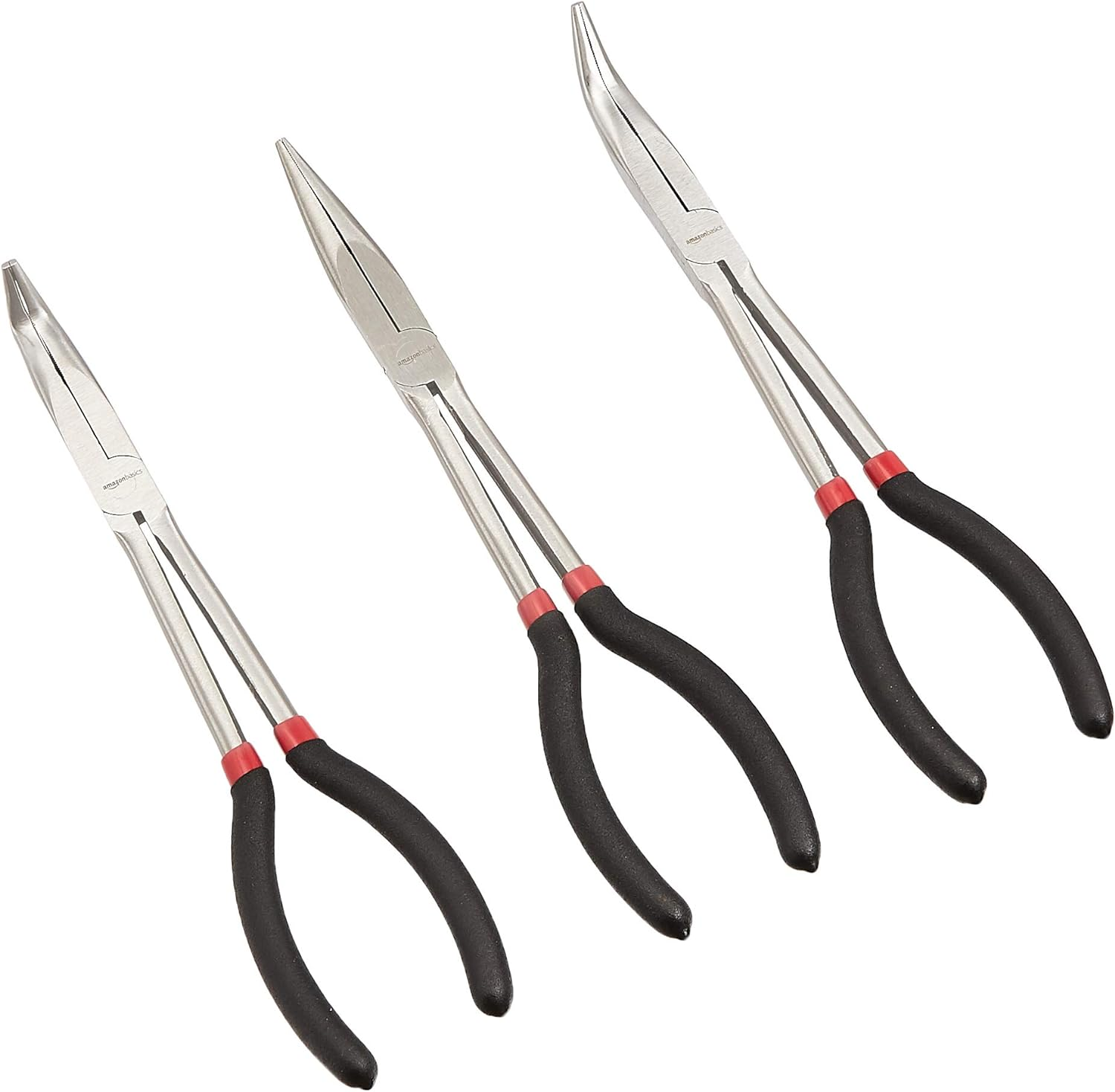 Amazon Basics Long Reach Pliers Set - 3-Piece image number 4