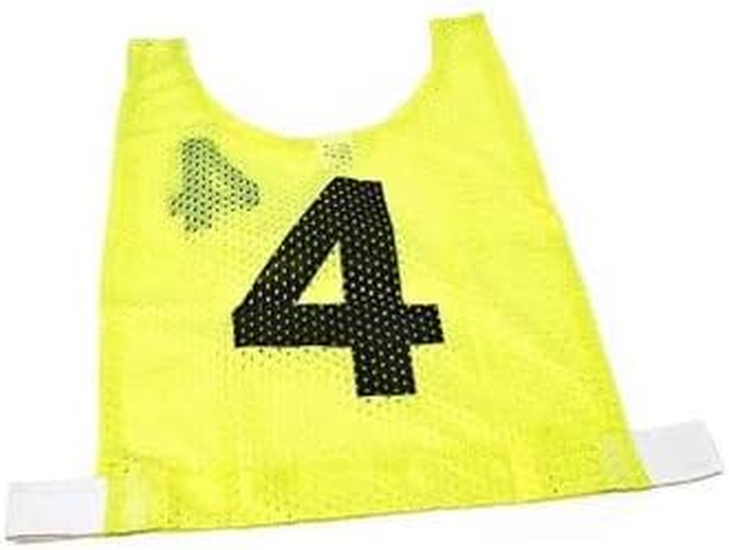 Basketball Mesh Training Bib Set Senior (4-13) - Yellow