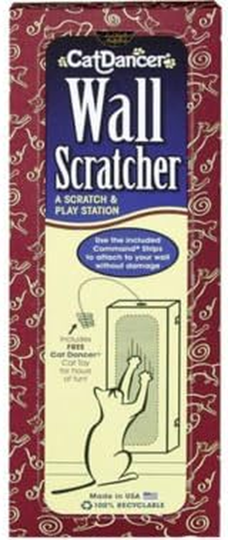 Cat Dancer Products Wall Scratcher for Cat Claws