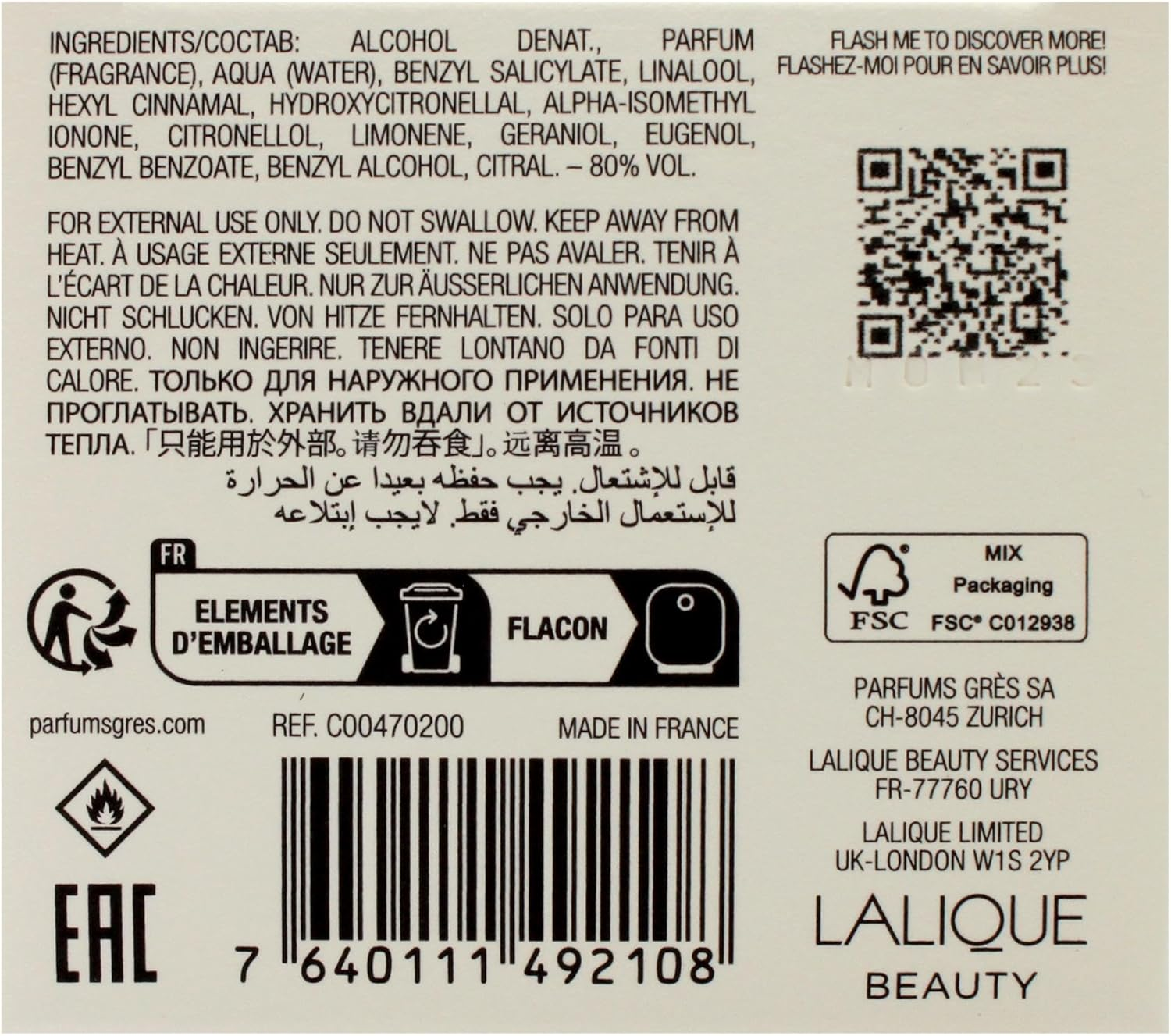 Parfums Gres Cabotine Eau De Toilette Spray for Women, Rose, 100Ml image number 5