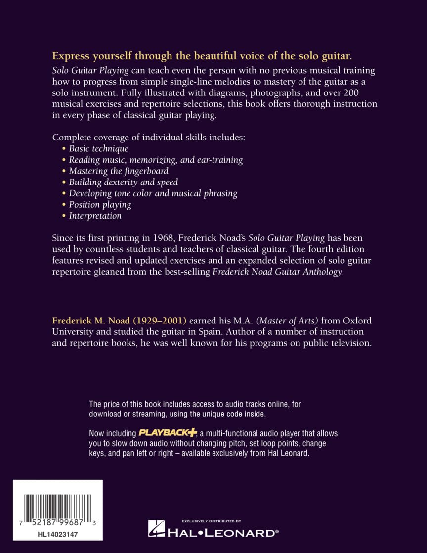 Solo Guitar Playing, Book 1, 4Th Edition (Bk/Online Audio): a Complete Course of Instruction in the Techniques of Guitar Performance image number 5