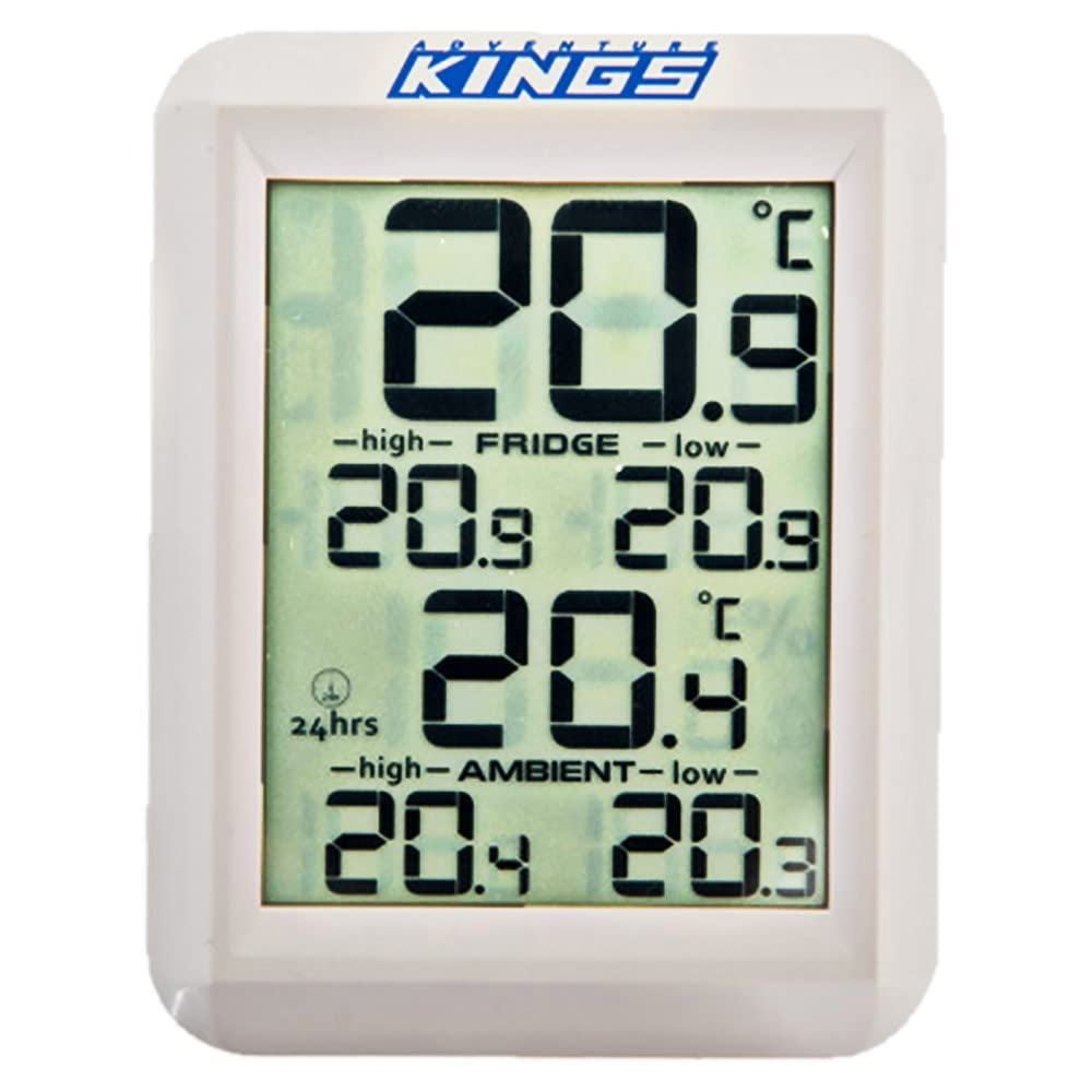Adventure Kings Wireless Fridge Freezer Thermometer LCD Screen 30M Range 4WD SUV image number 3
