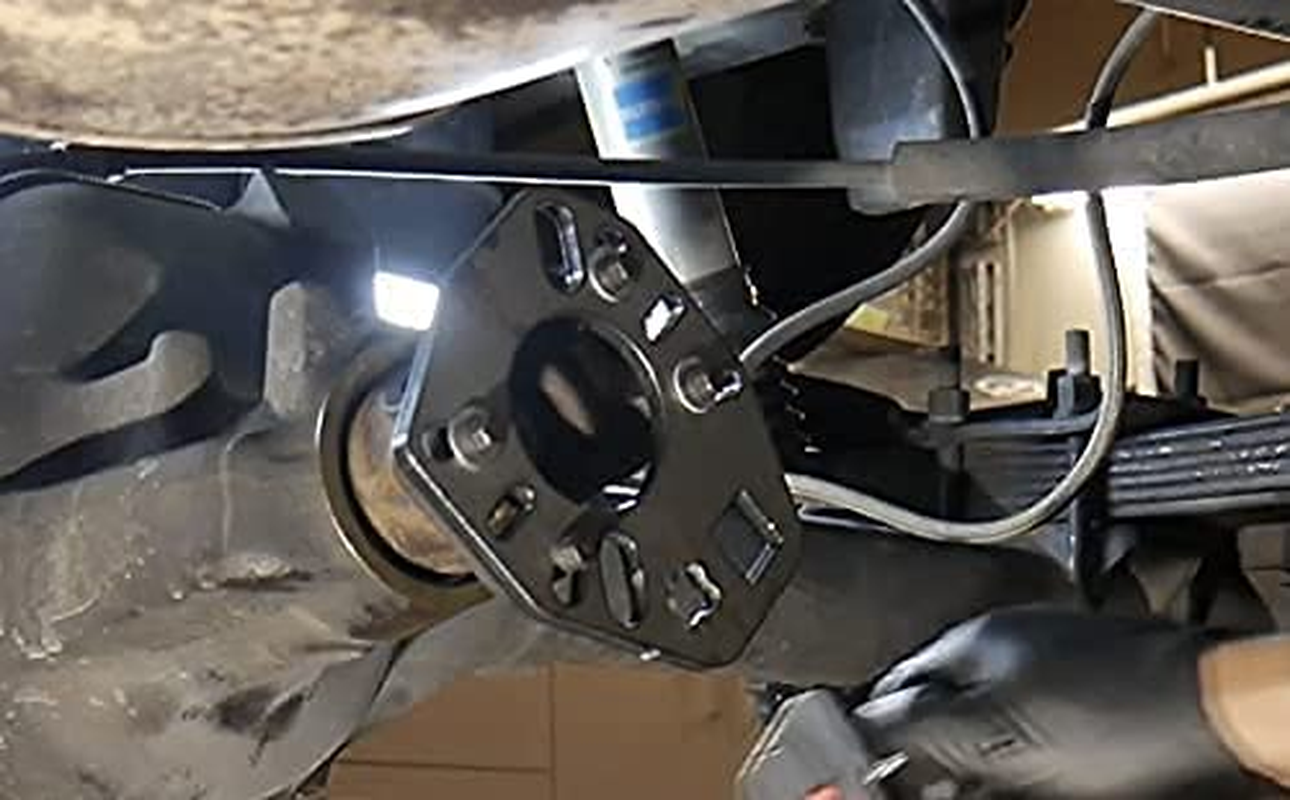 Stainless Steel Pinion Yoke Wrench Tool - Extra Strength Puller for Loosening Pinion Flange and Nuts That Fits Most Sockets - Works with Various Style Yokes, Flanges, or Axles image number 2