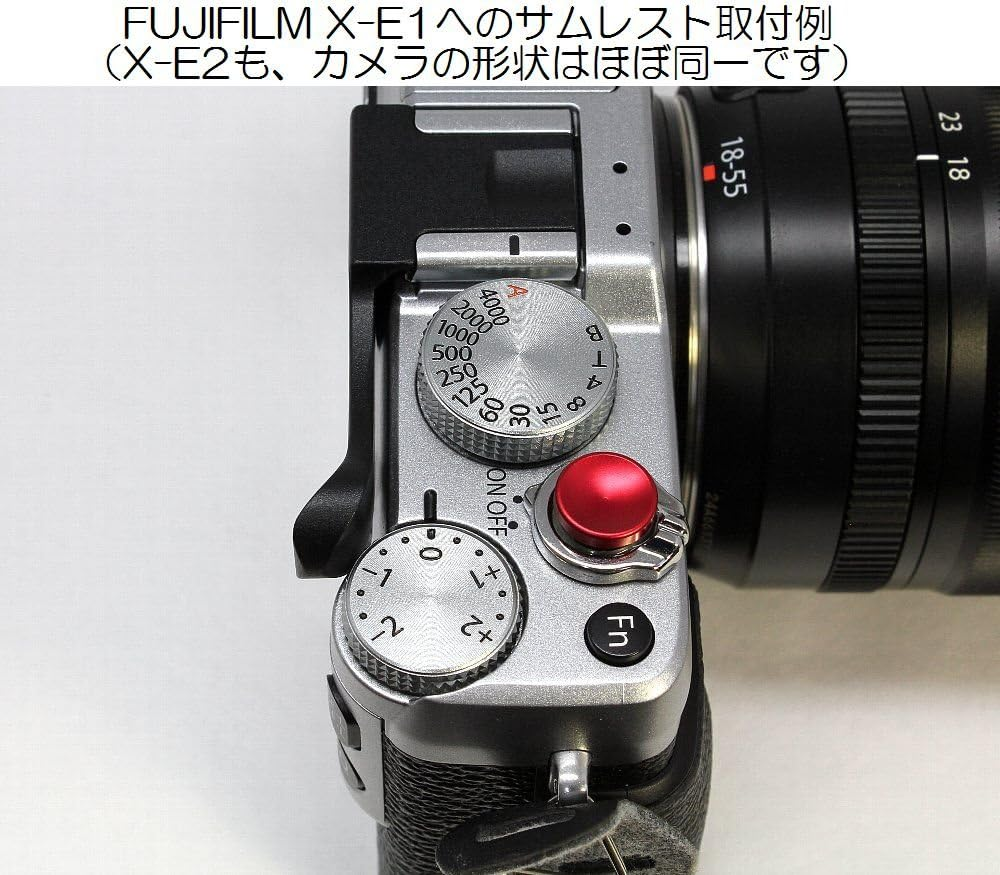 F-Photo F-Foto Thumb Rest for X Black Fit for Fujifilm X-E1, X-E2, X10, X20, Thumb Grip X_BK TR-X-BK image number 2
