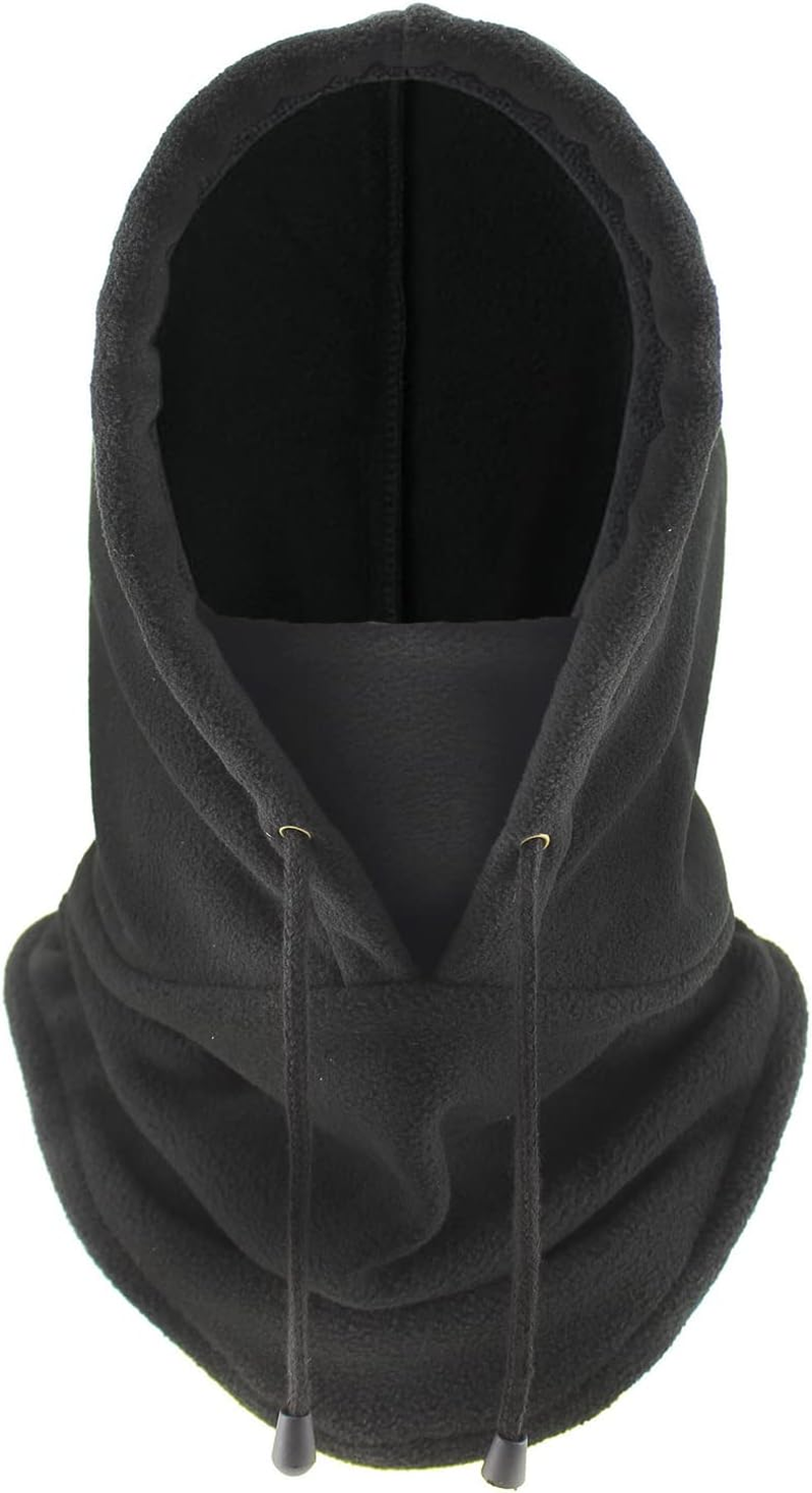 LERTREE Windproof Thermal Balaclava Men Fleece Ski Mask Hood Full Face Cover Women Neck Warmer Scarf Winter Neck Gaiter