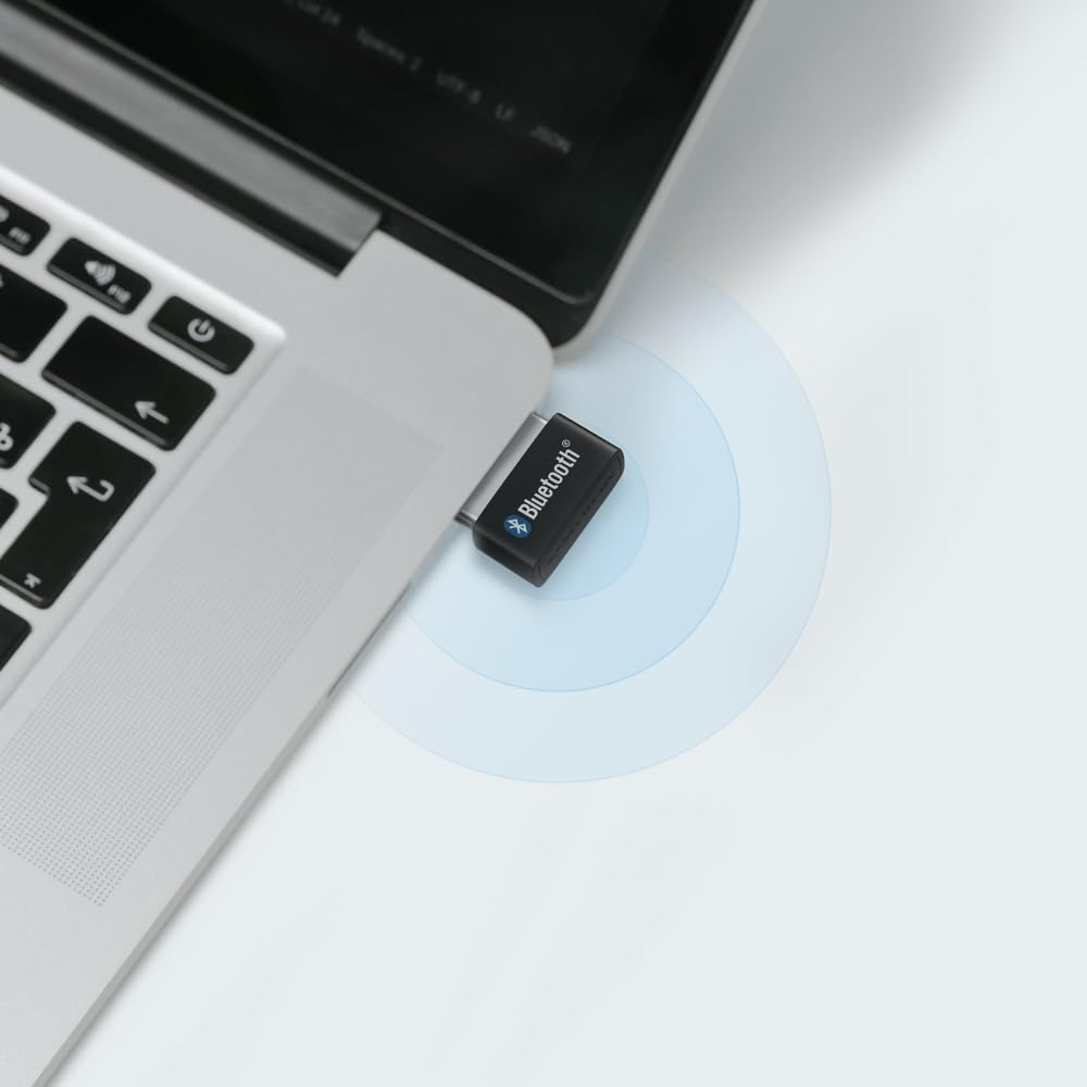 Mercusys Bluetooth 5.3 Nano USB Adapter, Speed Coverage Security Improvement, Wireless Connectivity, Nano-Size, Backward Compatibility, Plug & Play, Windows 11/10/8.1/7 (MA530)