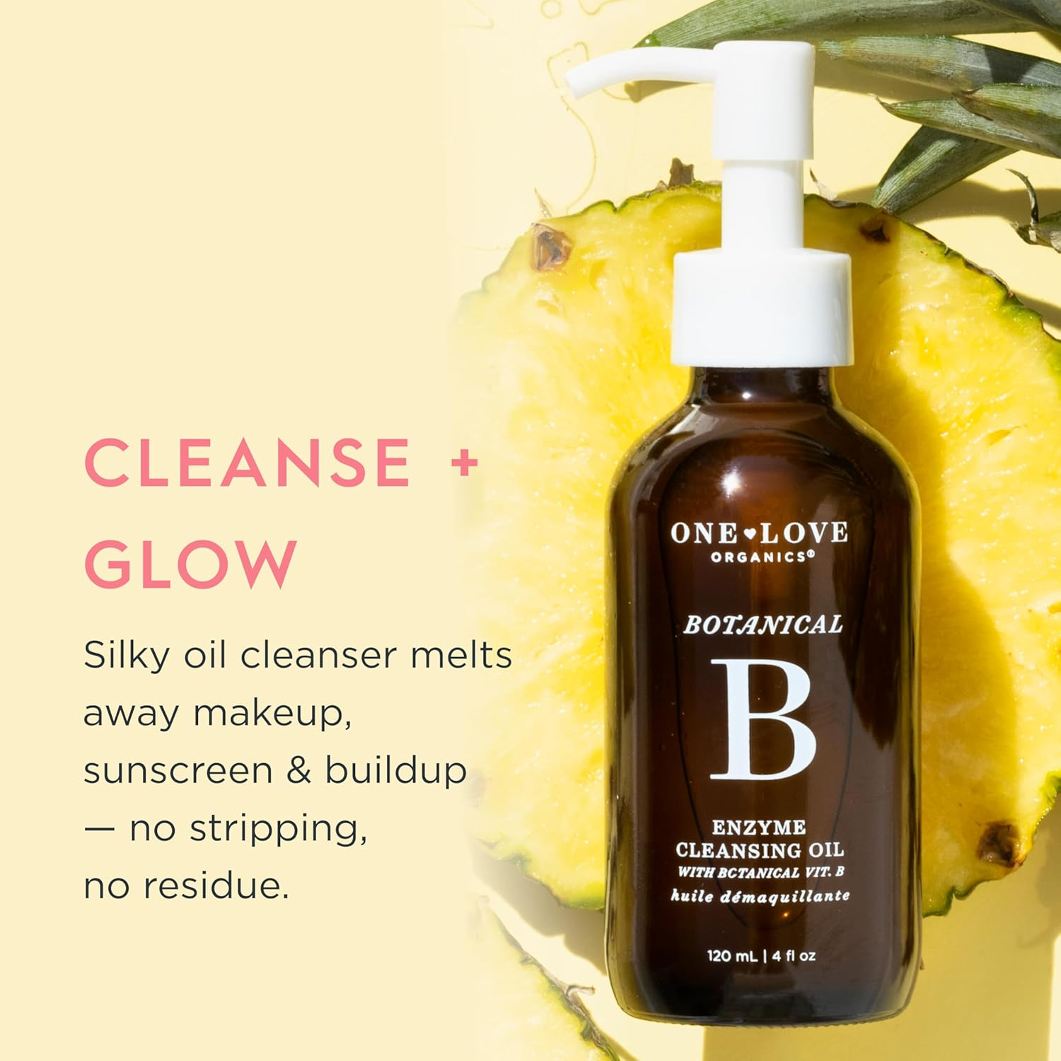 One Love Organics One Love Organics Botanical B Enzyme Cleansing Oil for Women 4 Oz Oil