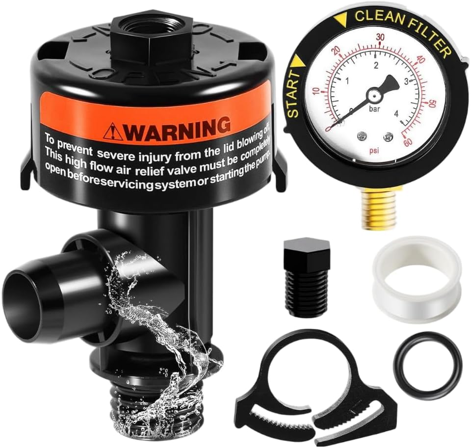 ROHOPE High Flow Air Relief Valve 98209803 Replacement for Most Pentair Filters - 98209800 image number 4