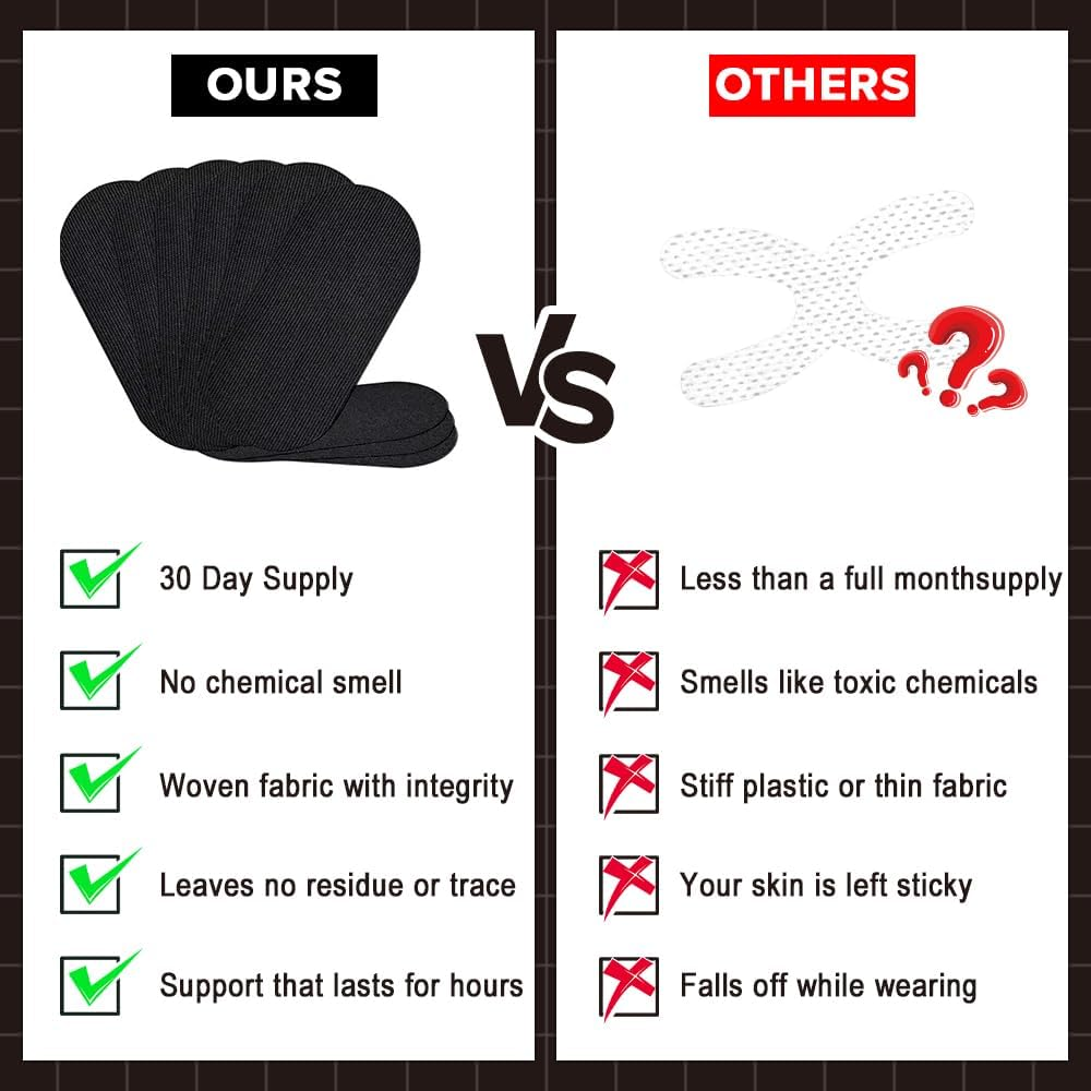 30 Pack Sleep Strips,Yakiter Sleep Tape, Mouth Tape for Sleeping Specially Designed for Lip Contact,Mouth Sleep Tape for Improved Nasal Breathing and Reduced Snoring for Women & Men image number 5