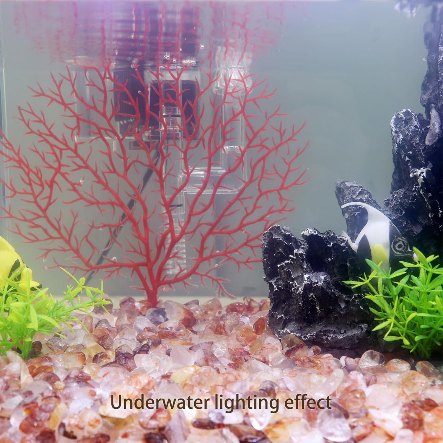 435G Aquarium Gravel Crushed Quartz Pebbles Natural Stones Tumbled Polished Bulk Succulent Rocks for Fish Tank Decorative Vase Filler image number 4