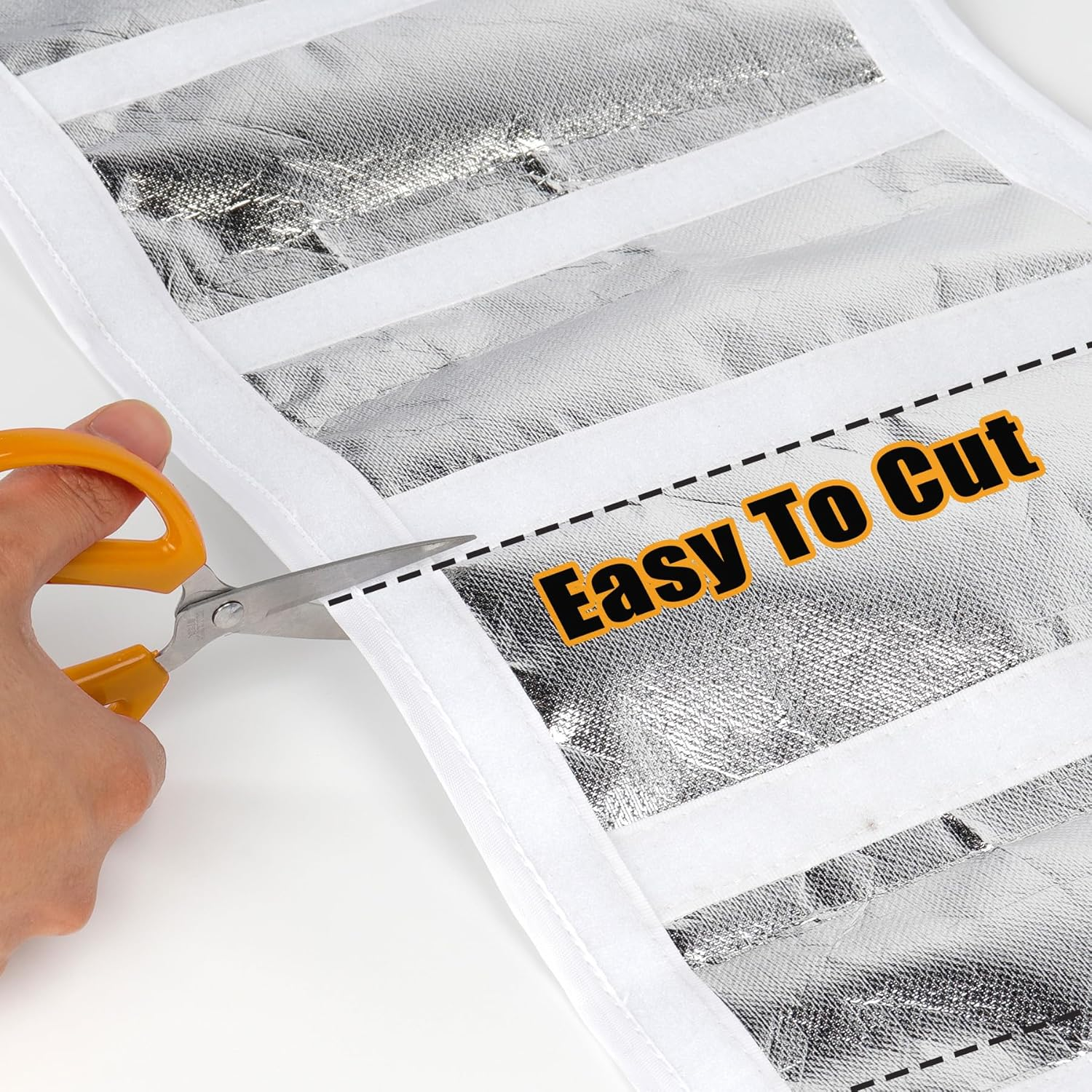 LBG Products Portable AC Sliding Door Seal Kit,Double Layer Seal Kit with Mesh Screen,10 X 76~92 Inches Heat Insulation Sliding Door Seal for Portable AC, Fit for 5" and 5.9" Exhaust Hose