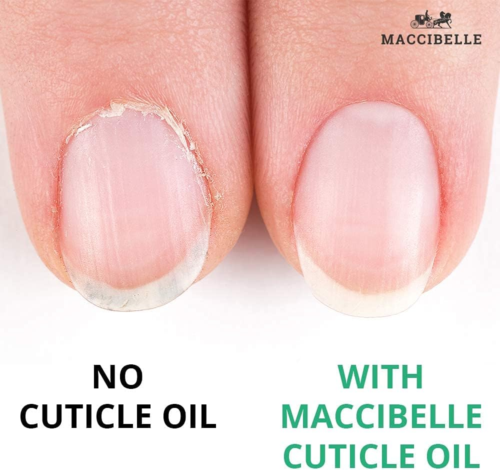 Maccibelle Cuticle Oil for Nails Refill Size for Dry Cracked Cuticles (4 Ounce, Pineapple) image number 1