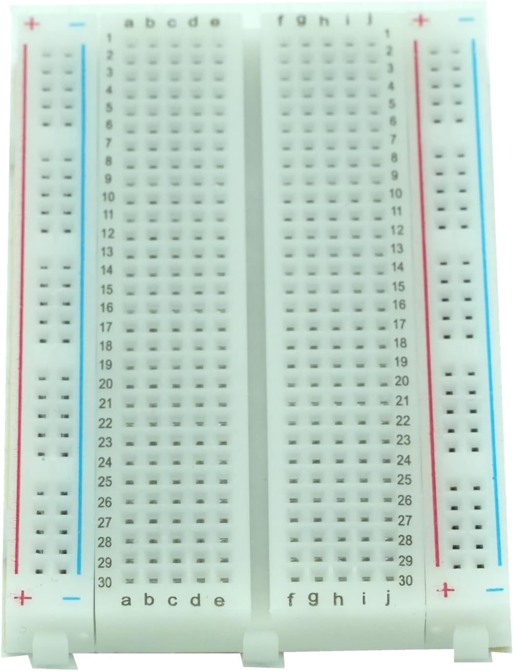 DIGISHUO 5Pcs 400 Ties Mini Solderless Breadboard Universal 400 Contacts Solderless Breadboard 400 Points Prototyping Shield for Electronics Testig DIY image number 4