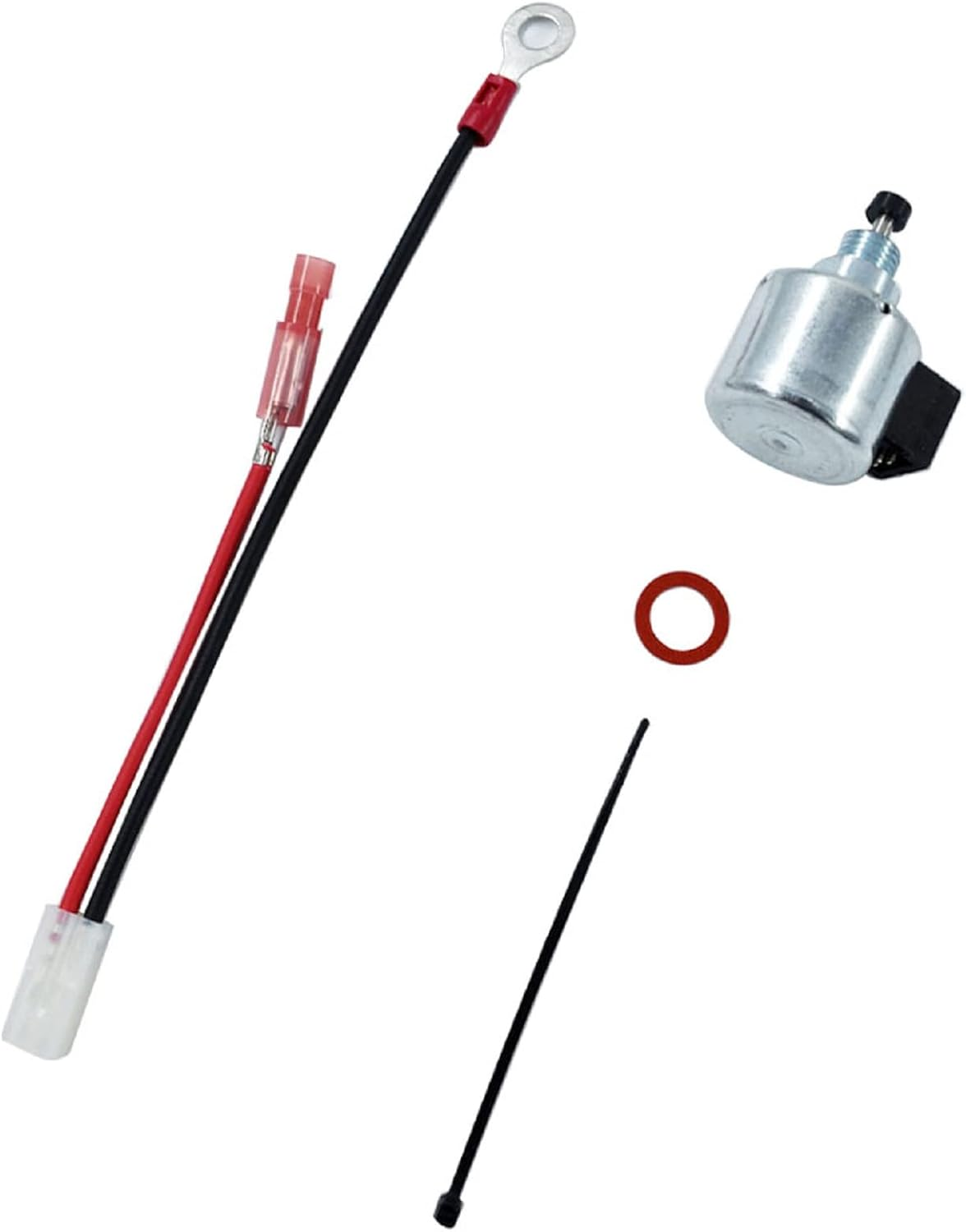 AM128242 Carburetor Fuel Shut off on Solenoid Replacement for 12-757-33 S 12-435-02-S 12-757-09-S CV12.5 CV13 CV14 CV15 CV16 STX38 LX255 AM128816 image number 5