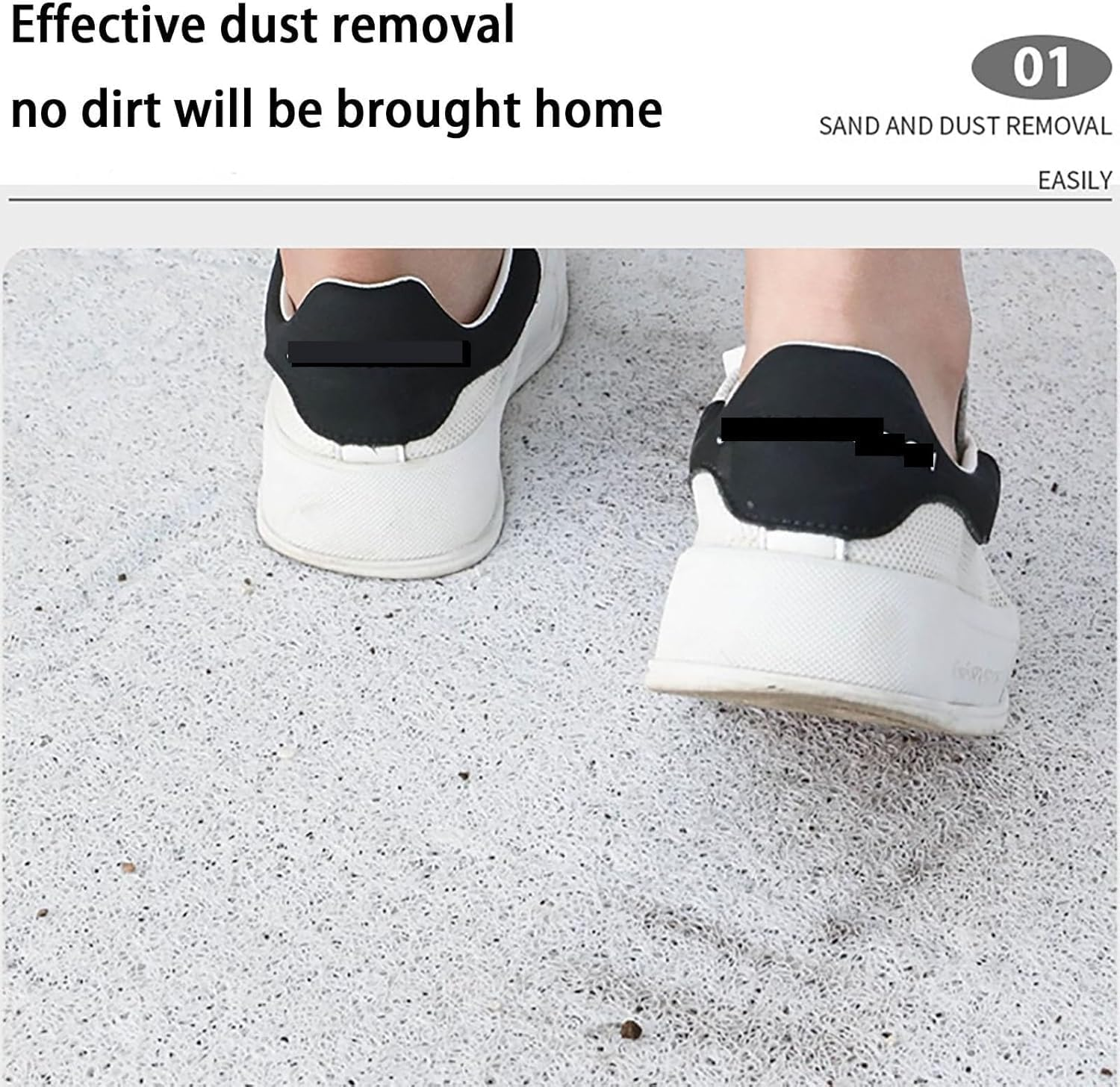 AIMALL Non-Slip Door Mat, 23.6 X 35.4 Inches, Absorbent and Durable Welcome Floor Mat with Panda or Dog Pattern for Entryway, Kitchen, Bathroom, and Home image number 5