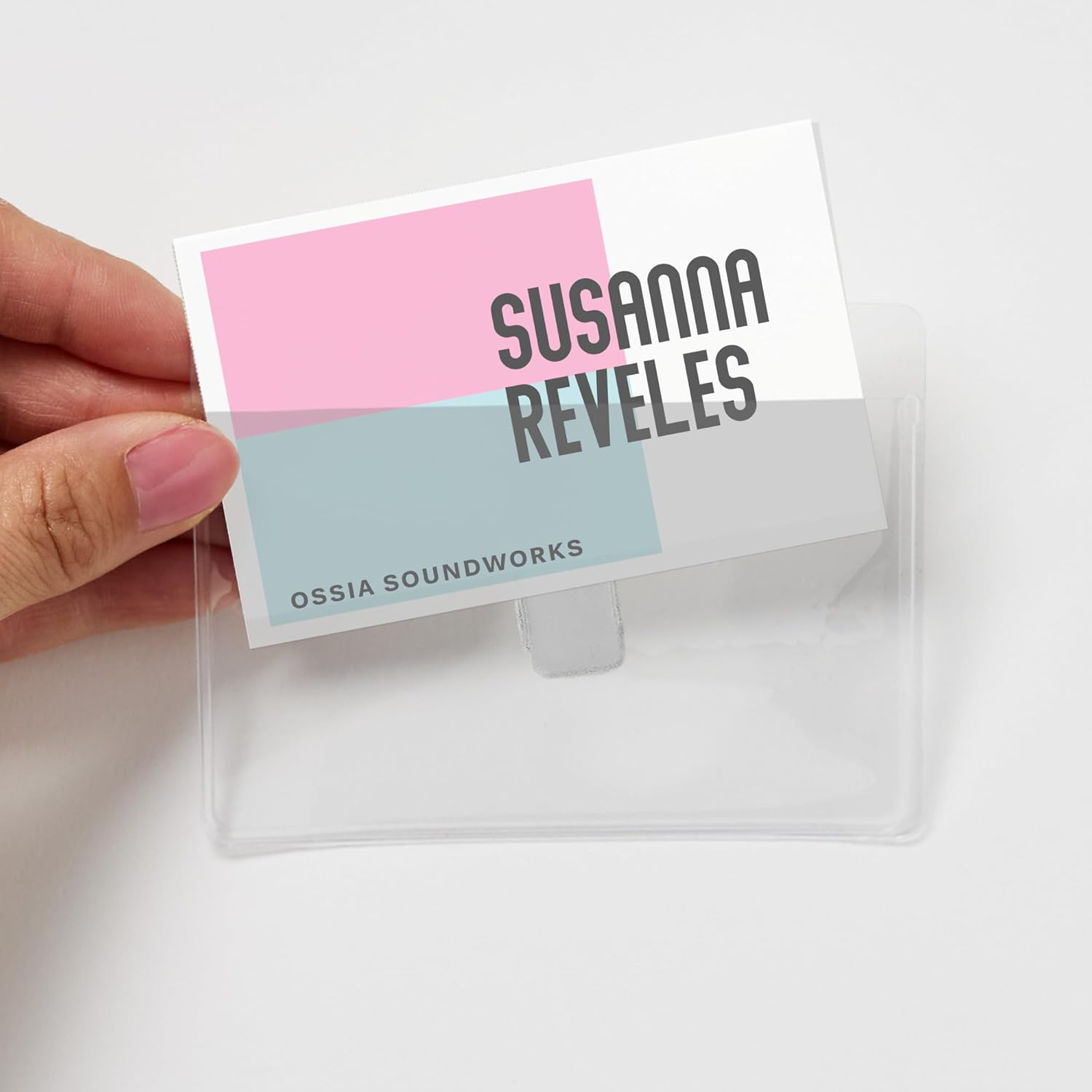 Avery Customizable Name Badge Inserts, 2.25" X 3.5", White, 400 Printable Name Tag Inserts (5390) image number 2