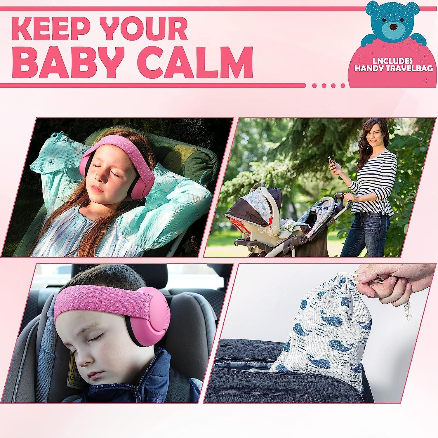 Muffy Baby Ear Protection for Babies and Toddlers up to 36 Months image number 1
