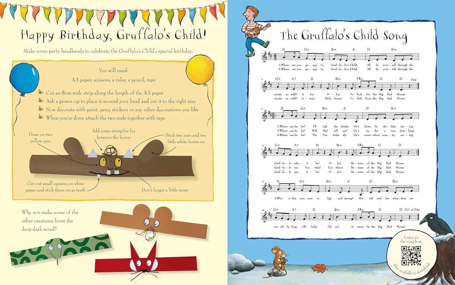 The Gruffalo'S Child 20Th Anniversary Edition: with a Shiny Gold Foil Cover and Fun Activities to Make and Do!