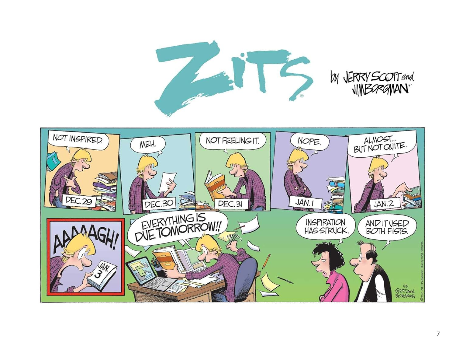 Dance like Everybody'S Watching!: a Zits Treasury image number 2