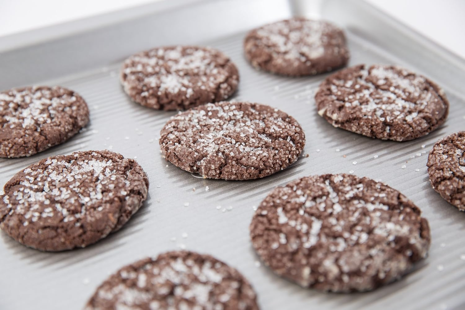 USA Pan Bakeware Easy Slide Non Stick Cookie Sheet Pan, Medium image number 2