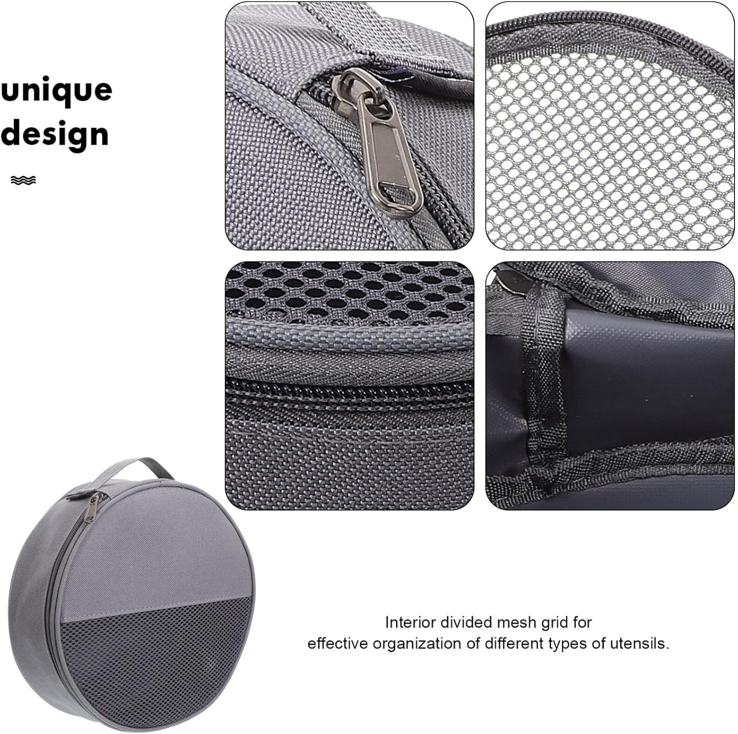 HANABASS Tableware Pouch for Camping Portable Storage Bag Dish for BBQ Picnic and Outdoor Activities