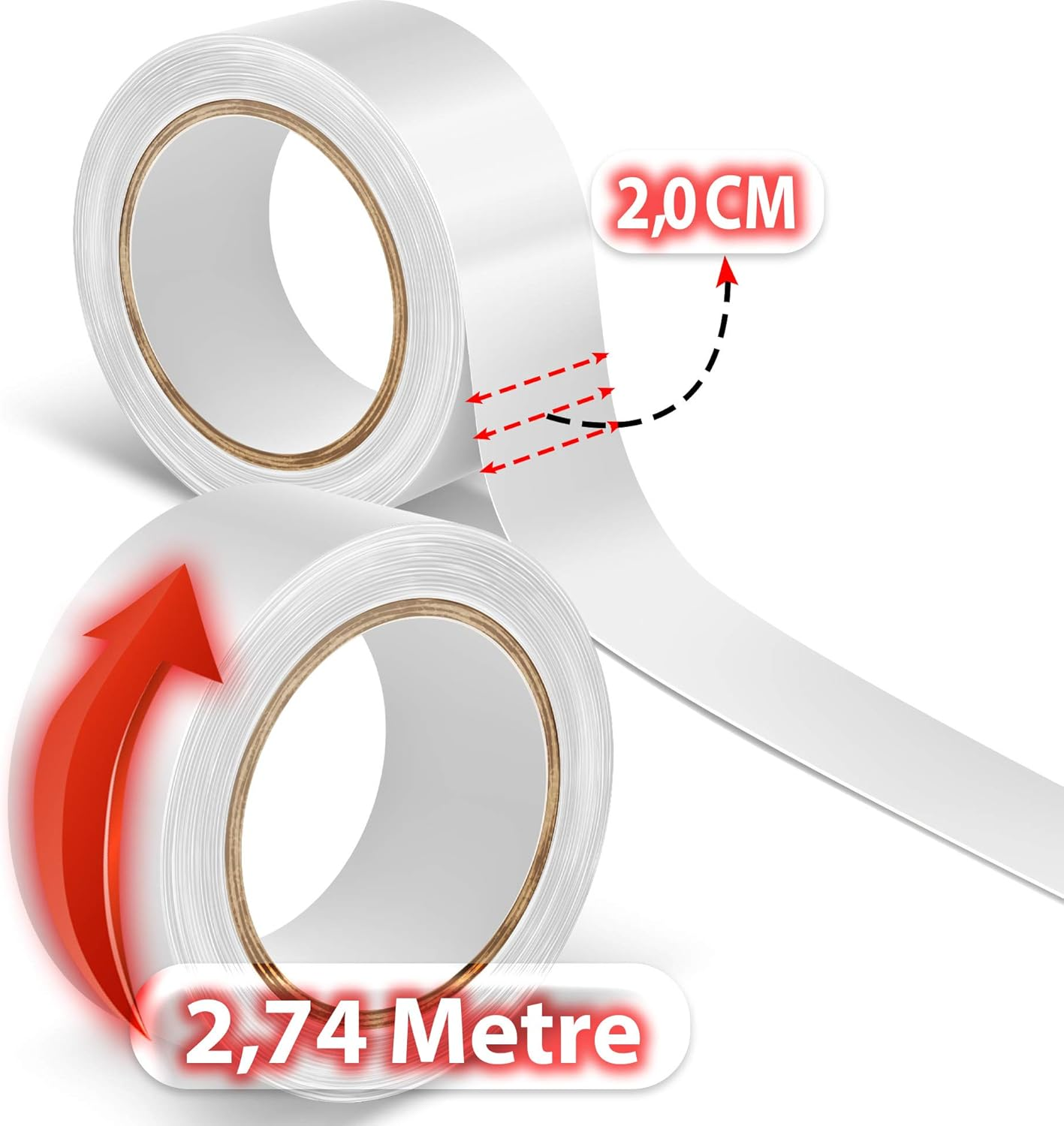 Ultra Hold 3/4" X 3 Yards. Authentic Walker Tape Ultra Hold image number 1