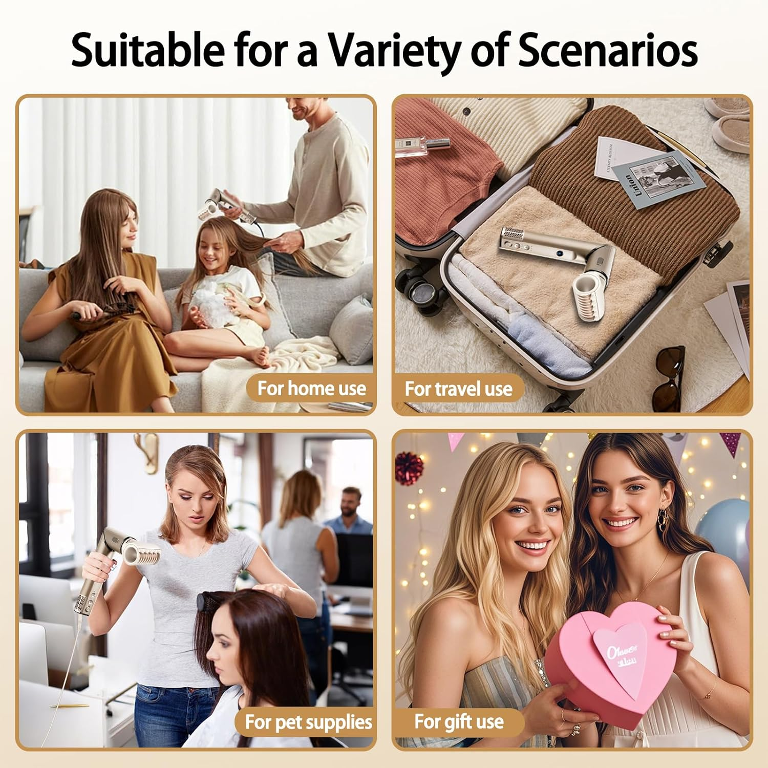 Finishing Tool for Shark XSKHD4PA Flexstyle Attachment Styling System, Hair Styling Tool, Smooth Flyaways image number 6