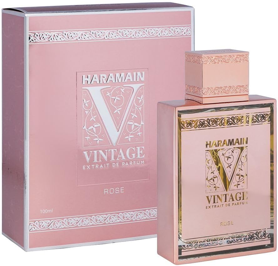 Al Haramain Vintage Rose - Perfumes for Women and Cologne for Men - Captivating Fragrance with Bergamot - 100 Ml Extrait De Parfum Spray image number 1