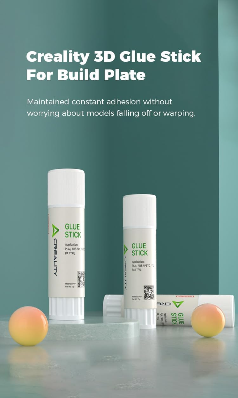 Creality 3D Printing Accessories Pack - All-In-One Maintenance Kit with Glue Stick (Build Plate Adhesion), Thermal Grease (High Conductivity), Lubricant (Noise Reduction) - 3D Print Tools/Accessories image number 1