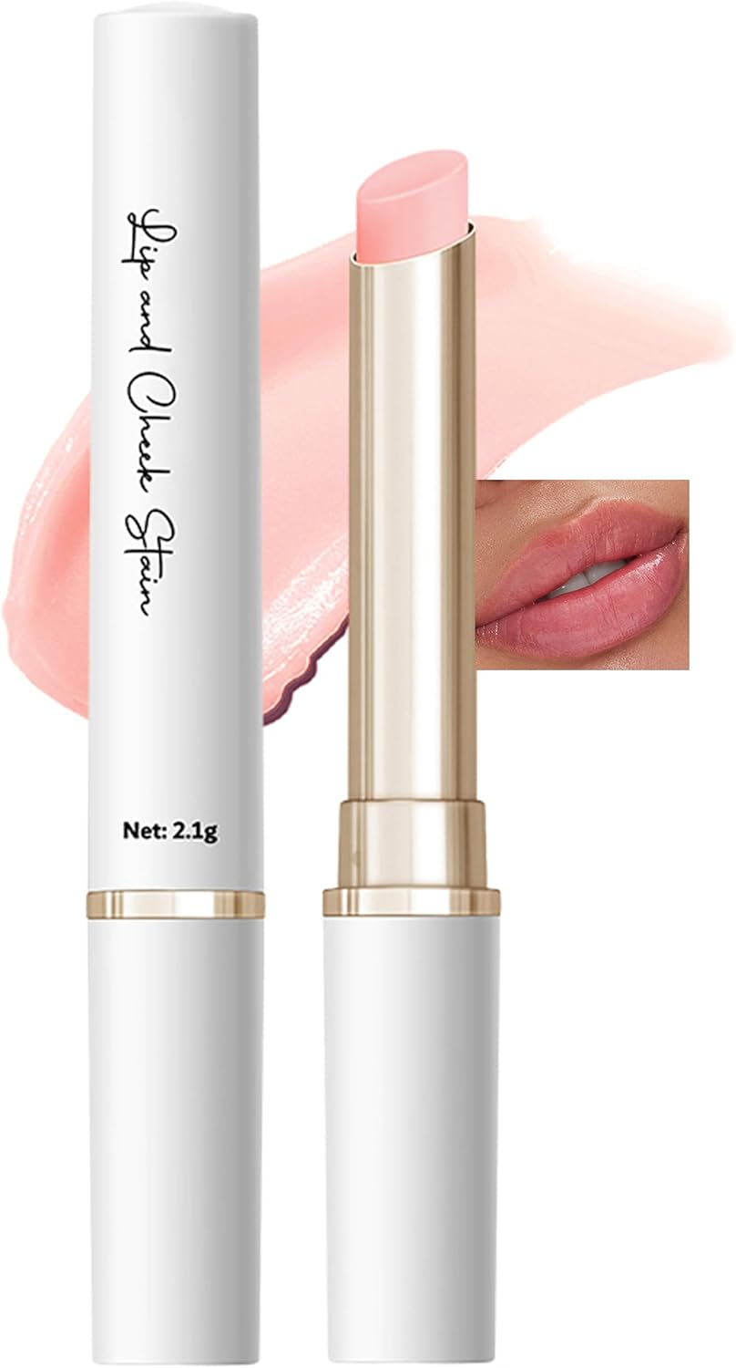 Erinde Color Changing Lipstick, Ph Magic Lip and Cheek Tint, Waterproof Long Lasting Moisturizing Lip Balm, Natural Glow Hydrating Tinted Lip Gloss, Smooth Soft Lip Stain for Women Girls, #1