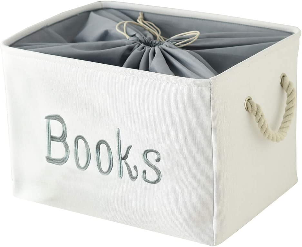 Inough Baby Gift Baskets Empty Large Storage Container Fabric Toys Basket, Elephant Toy Box with Drawstring Closure for Wipes and Diapers, Nursery Organizers Kidsroom Room, Grey Furry Elephant