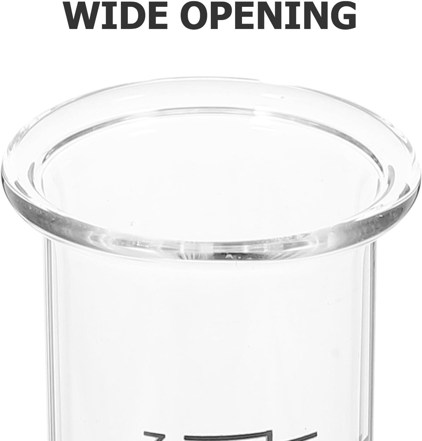 Bestonzon Outdoor High Borosilicate Glass Rain Gauge Tube Clear Replacement for Accurate Water Measurement in Garden and Agriculture image number 4