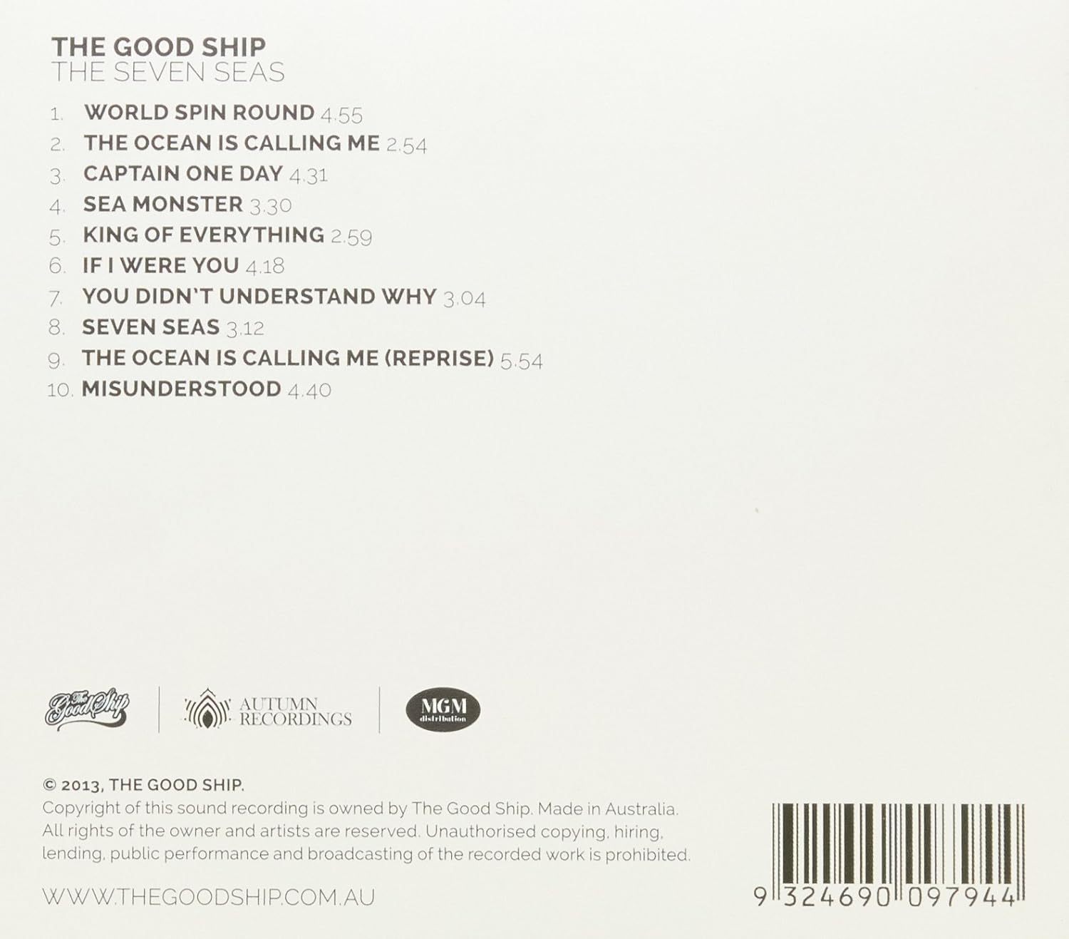 The Seven Seas image number 1