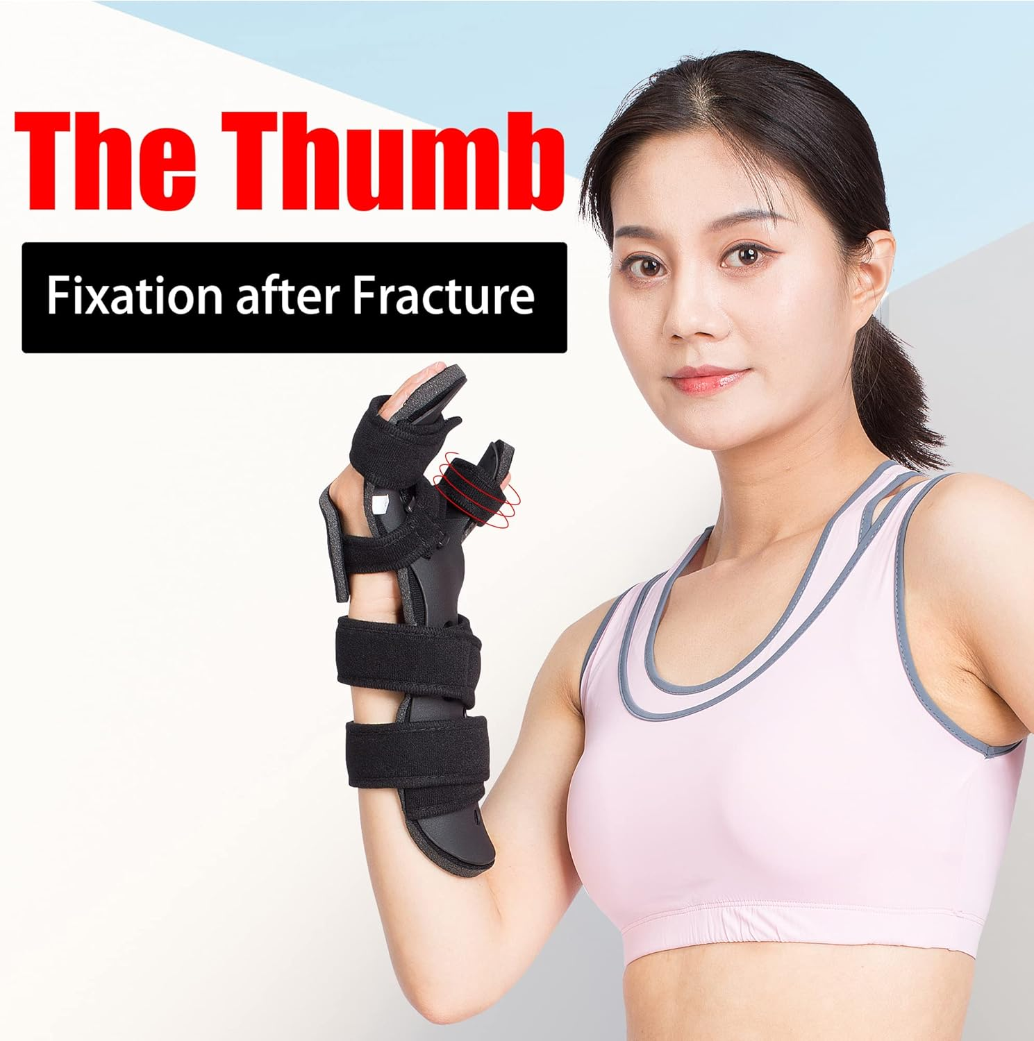 Resting Hand Splint Stroke Night Sleeping Hand Brace for Stroke Hemiplegia Patients Wrist Sprains Fractures Arthritis Tendonitis Carpal Tunnel Pain for Men and Women (Small-Right) image number 5
