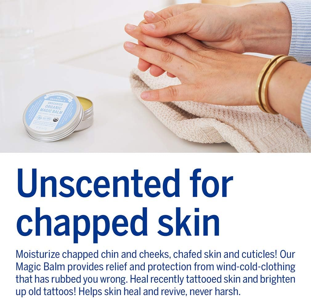 Dr. Bronner Balm Baby Unscented, 2 Ounce image number 1