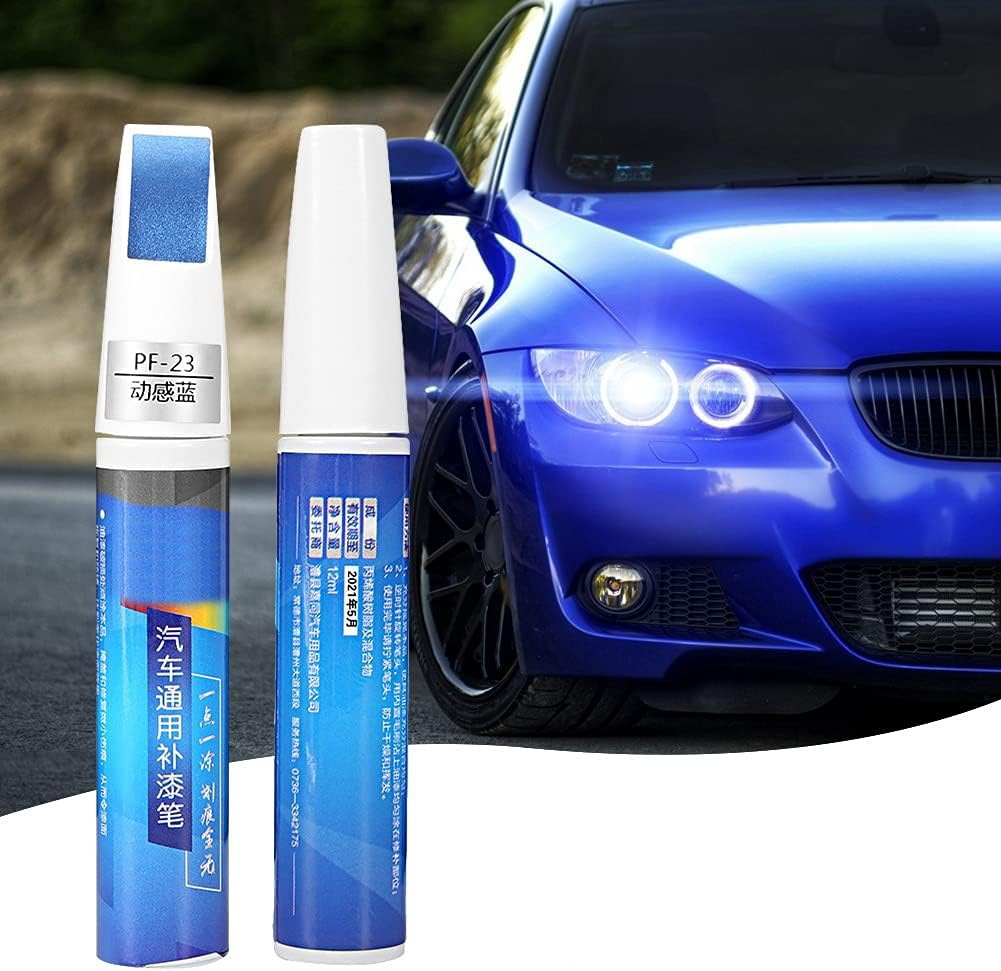 Blue Touchup Mending Paint, Repair Touch up Pen Scratch Remover for Cars Auto Paint Scratch Repair Automotivepaint Repairing Maintaining Tool