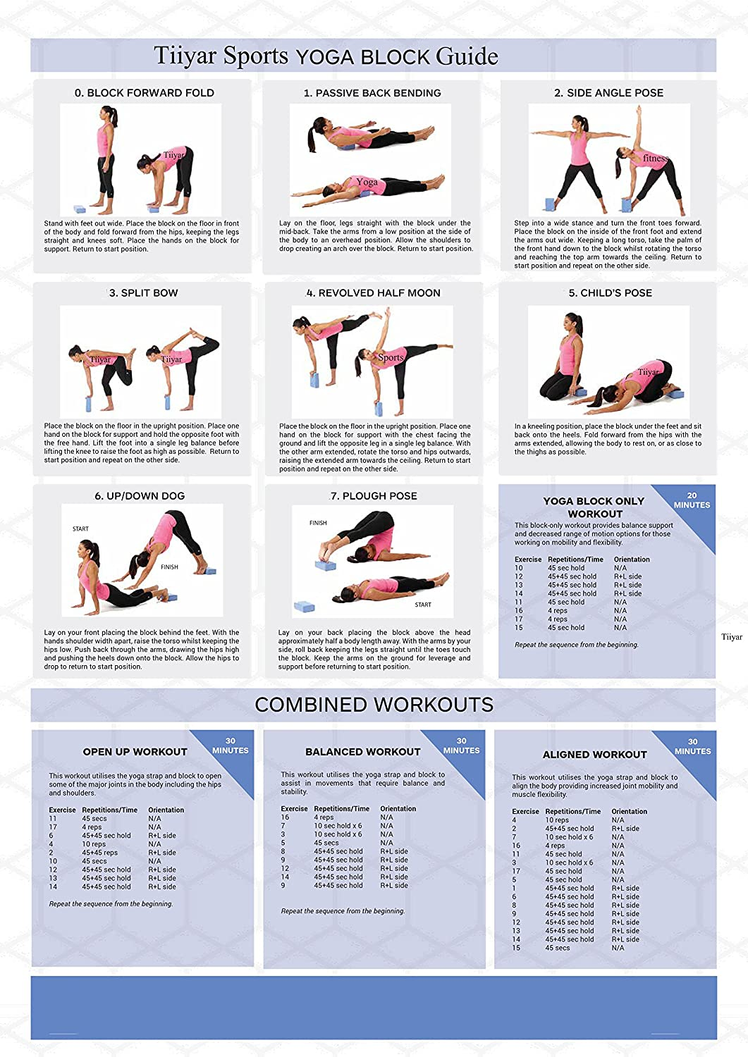 TEEYAR Truly High-Density Yoga Blocks - 2-Pack Durable Premium EVA 4 Inch(23X15X10Cm) or 3 Inch(23X15X7.2Cm) for Yoga, Pilates, and Stretching image number 3