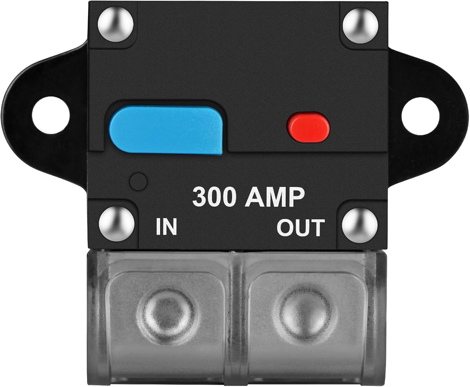 Motor Fuse Holders Inverter Circuit Breaker Car Audio Solar Energy Inline Circuit Breaker Fuse Inverter with Waterproof Cover for Motor Auto Car Marine Boat 300A image number 3
