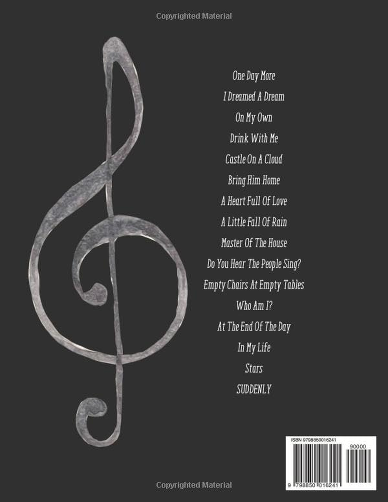 Les Miserables Music Book: 16 Songs for Piano Solo image number 1