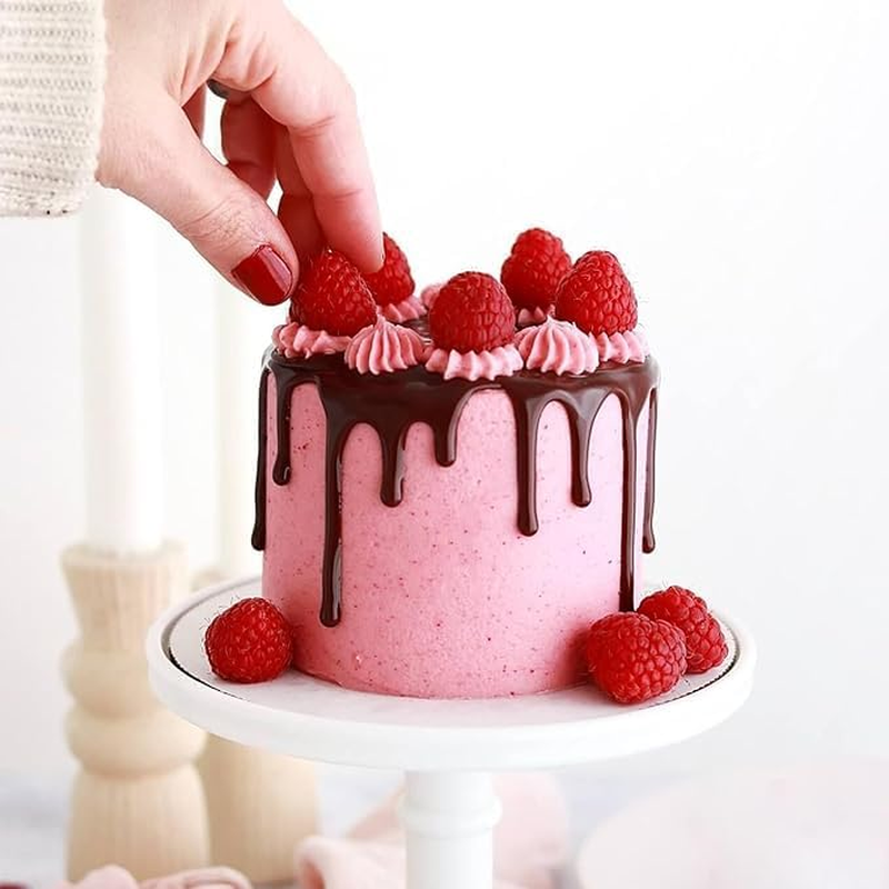 Set of 4 Silicone Mini Cake Moulds, round Non-Stick Baking Molds with 100 Pieces Parchment Papers, Nonstick round Cake Pan for Smash Cakes, Layer Cakes, Cheese Caks, Non-Stick,10Cm Round image number 4