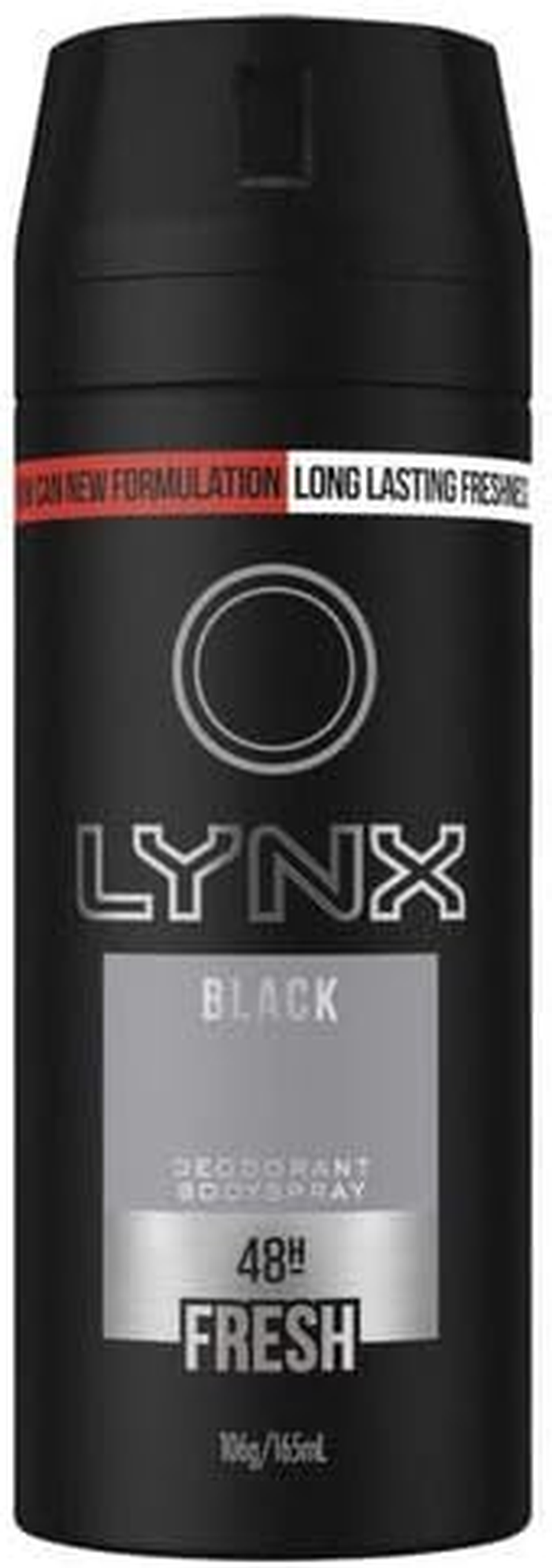 3 PACK of Lynx Men Body Spray Black 165Ml