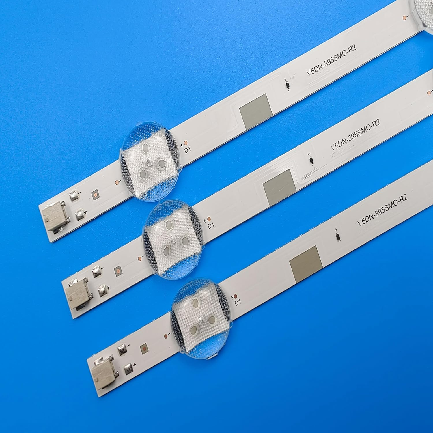 15 Kit LED Backlight Strips for Sam/S.Ung UE40M5000AU UE40M5005AW LED Bars Bands 2015 SVS39.5 FHD FCOM 8LEDS Rulers V5DN-395SM0-R2 (Size : 15 PCS for 5 TV) image number 1