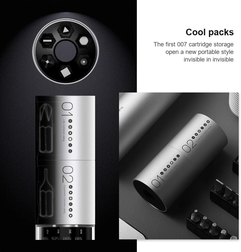 Wowstick Dual-Power Lithium Battery Household Screwdriver Set image number 3