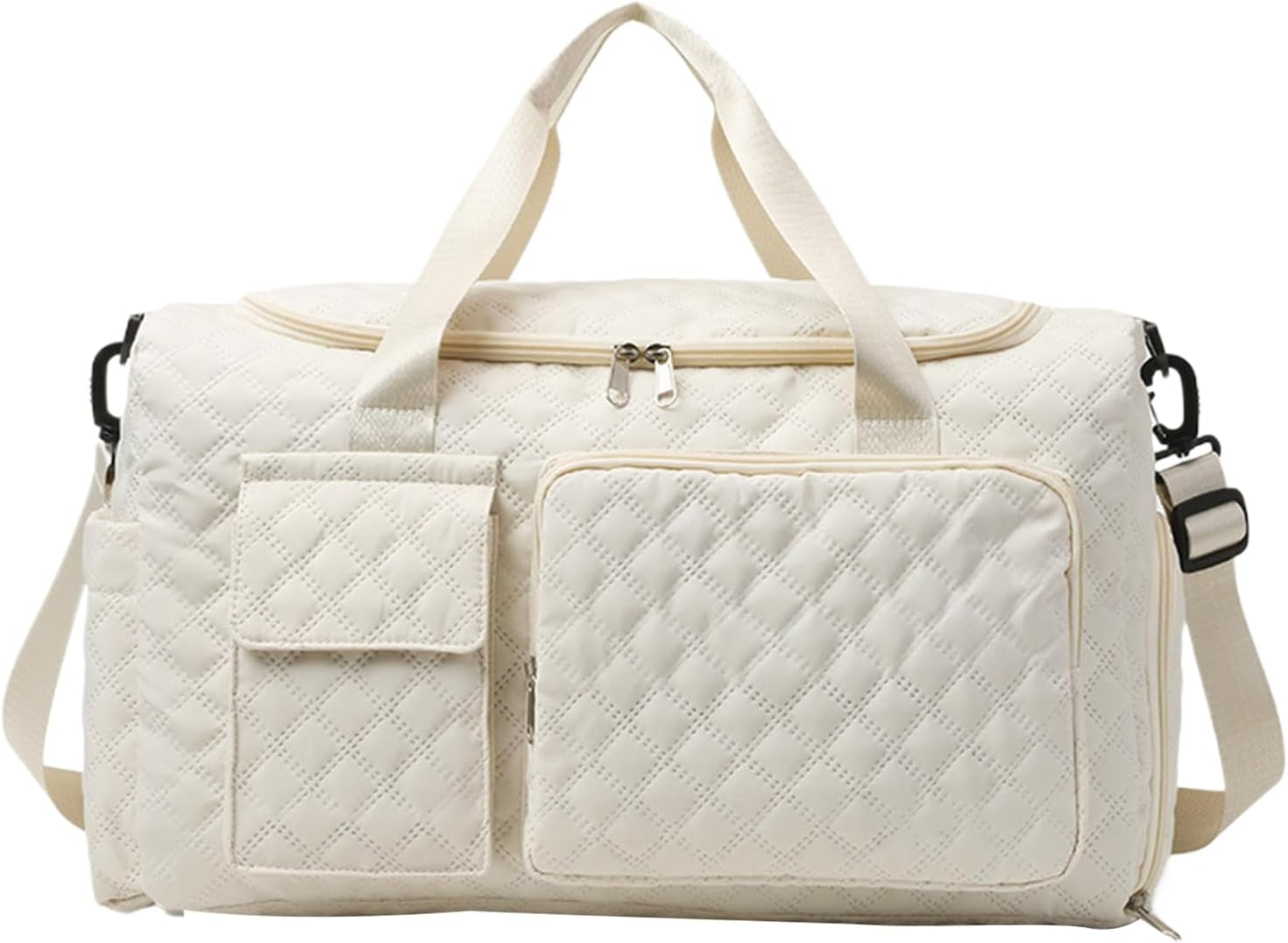 Sports Bag with Shoe Compartment | Overnight Bag with Widened Shoulder Strap | Luggage Accessories with Wet and Dry Separation for Towels, Clothes, Personal Items, Lake Blue, Refer To