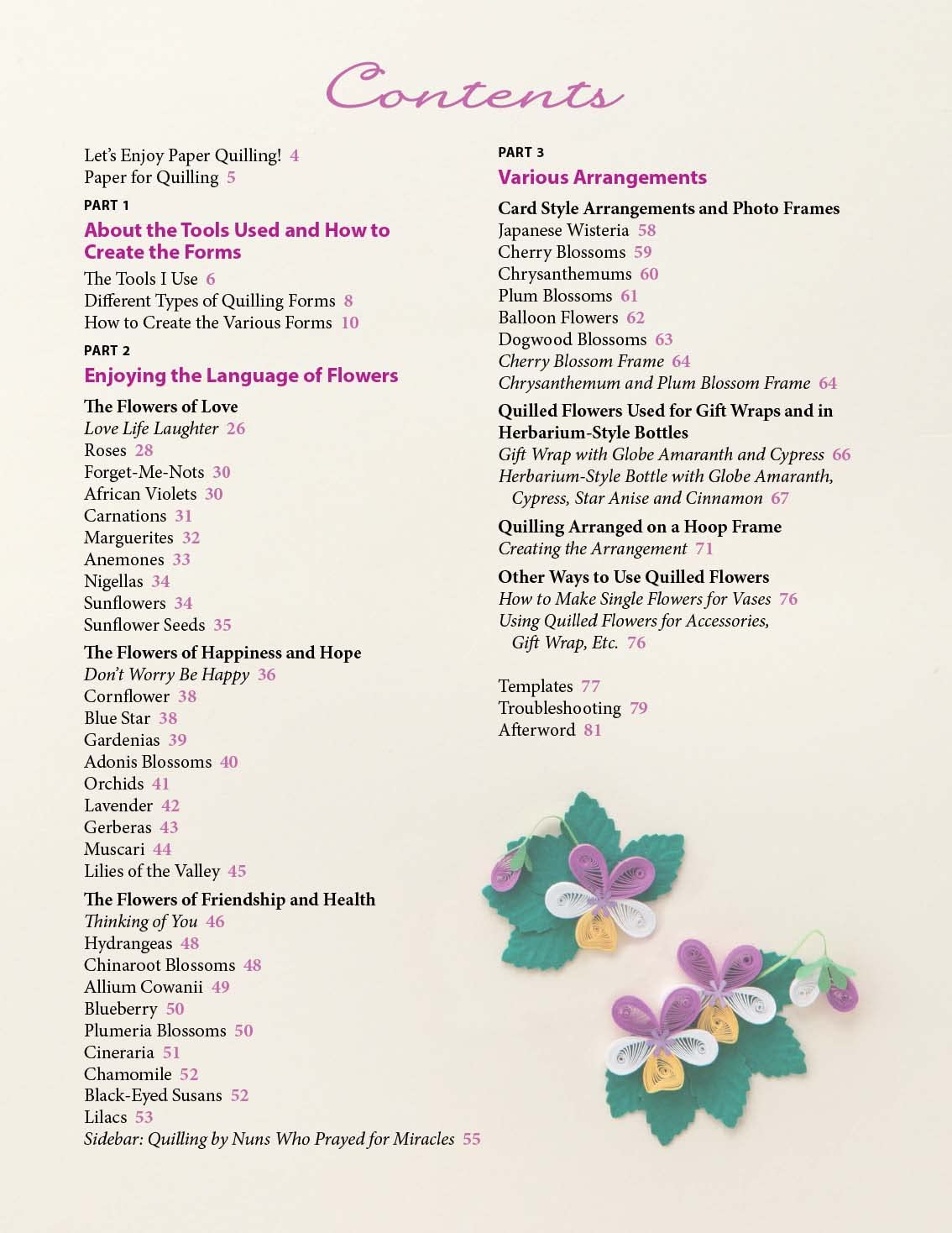 A Beginner'S Guide to Quilling Paper Flowers: Beautiful Japanese-Style Paper Art image number 1