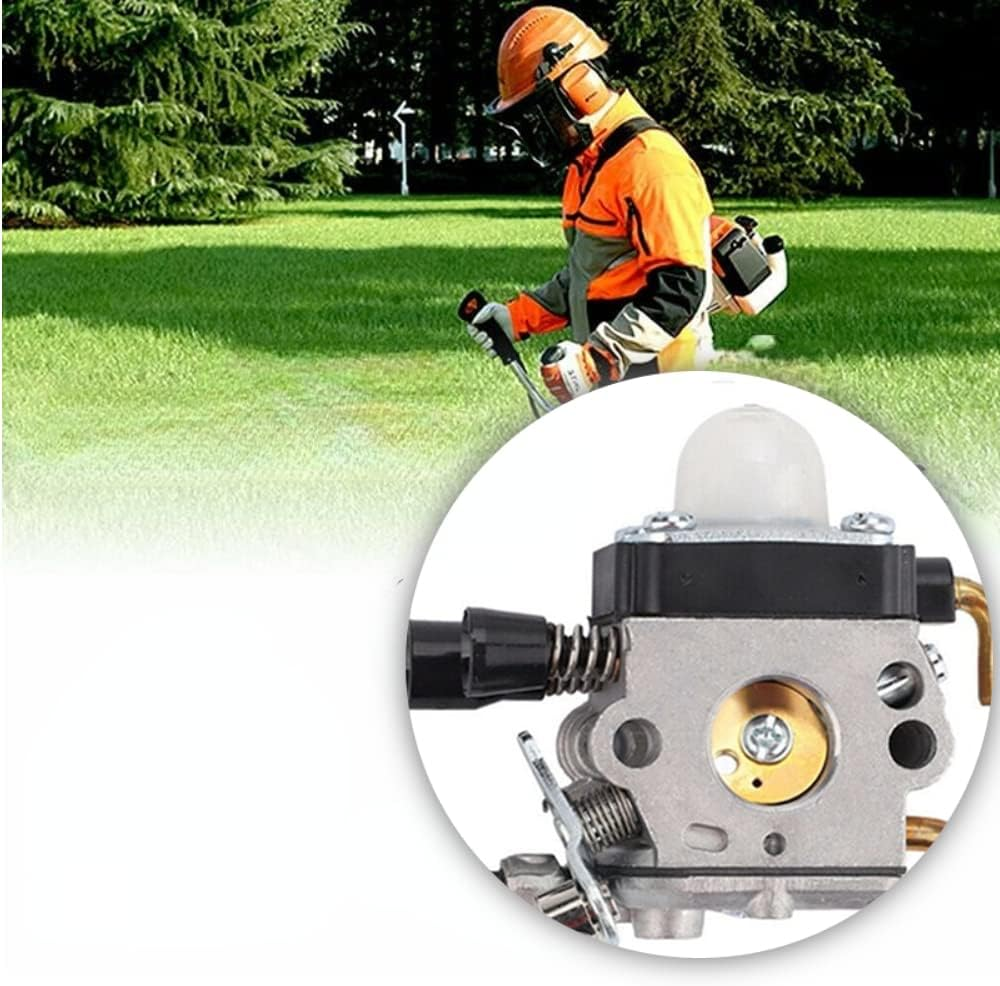 Carburetor Kit Carburetor for STIHL FS38 FS45 FS46 FS55 KM55 KM55R Air Fuel Filter Carb Gaskets image number 3