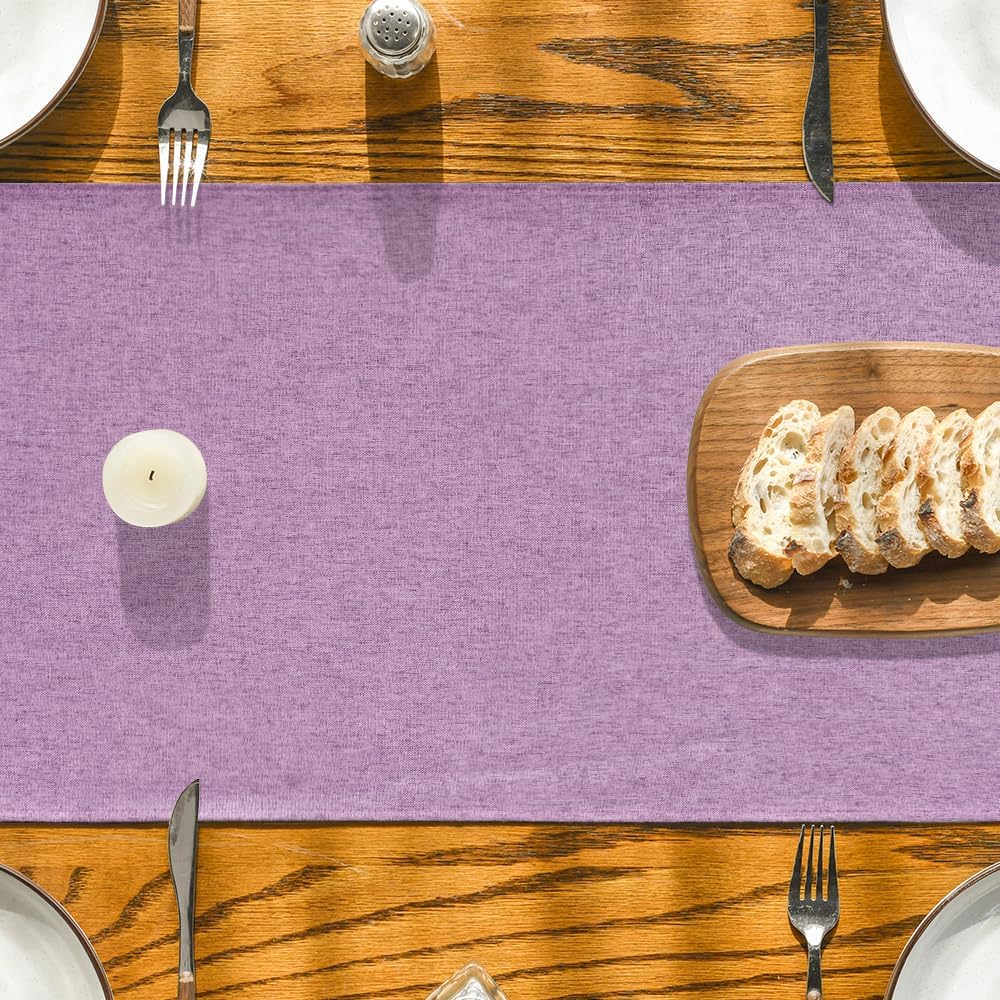 Artoid Mode Pink Washable Table Runner, Seasonal Holiday Kitchen Dining Table Decoration for Indoor Outdoor Home Party Decor 33 X 183 Cm image number 6