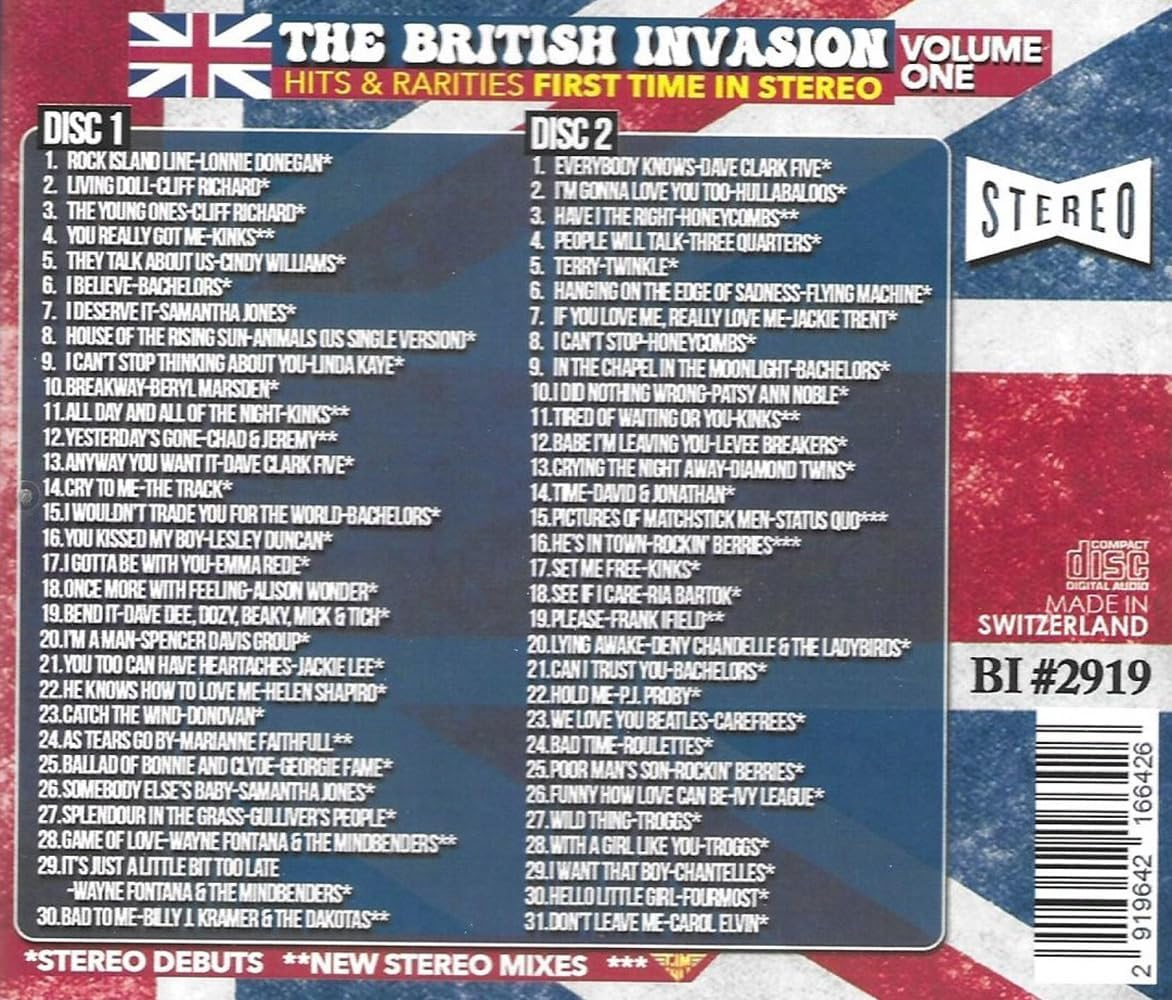 British Invasion, Vol. 1-Hits & Rarities image number 1